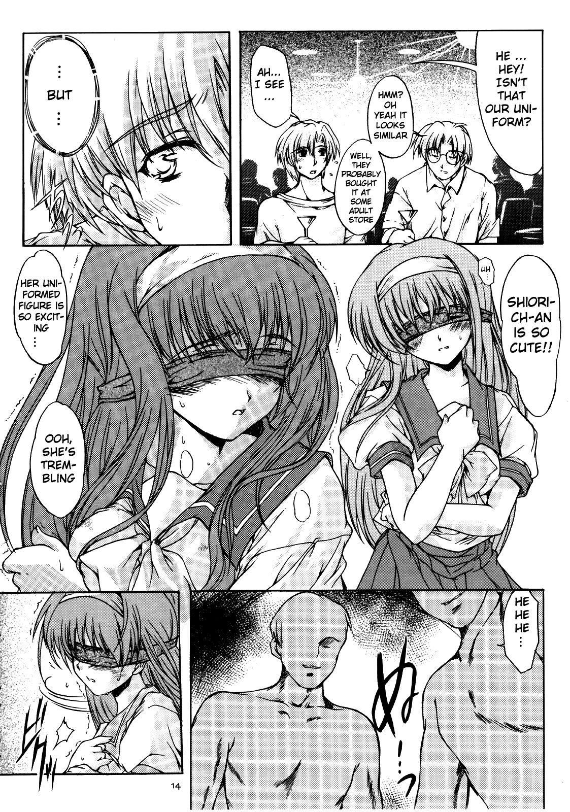 (C68) [HIGH RISK REVOLUTION (Aizawa Hiroshi)]Shiori Dai-Juuni-Shou Haitoku no Cinderella | Shiori Volume - 12 - Cinderella became a nasty whore overnight(Tokimeki Memorial) [English] [uanime5] Page 15