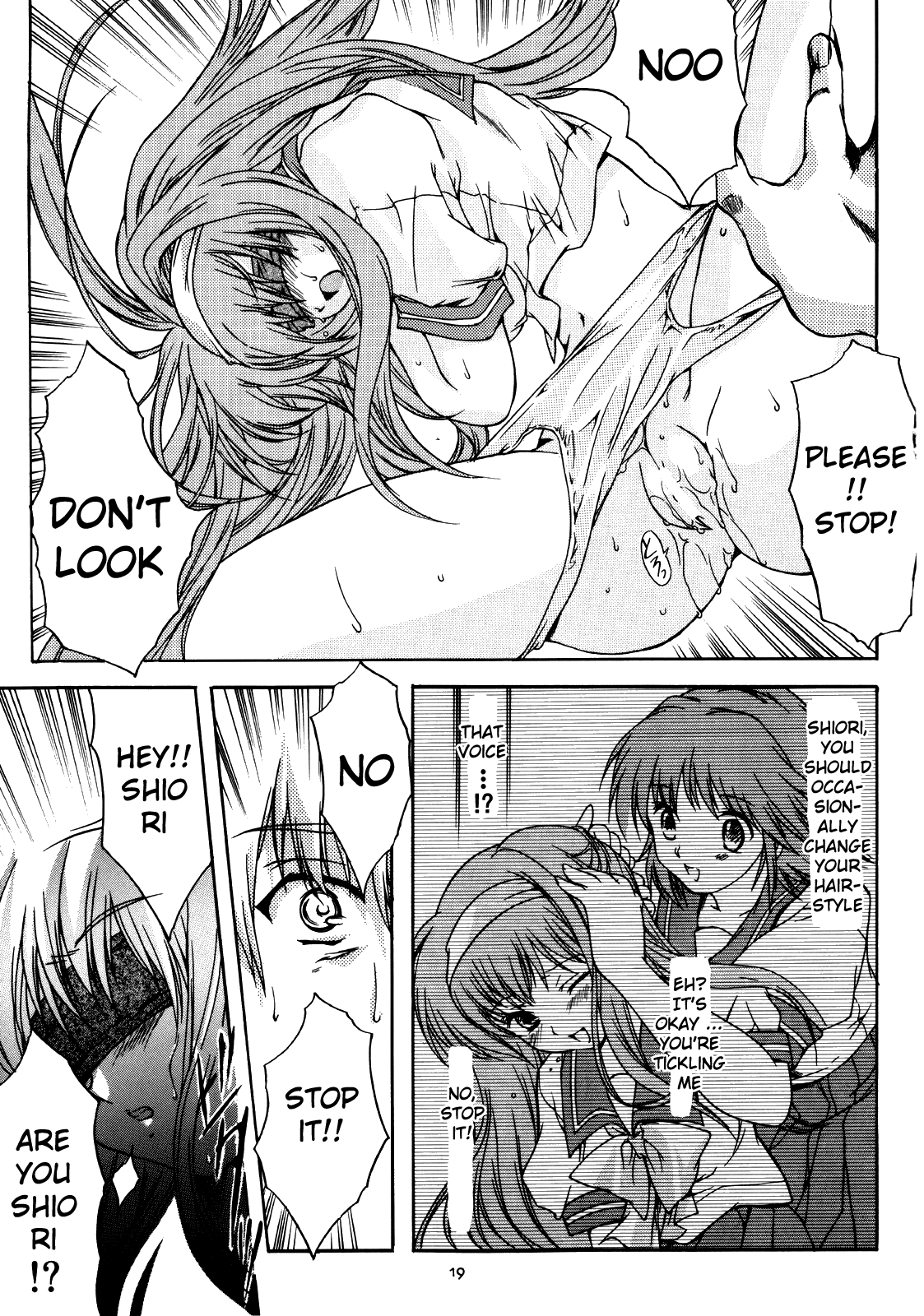 (C68) [HIGH RISK REVOLUTION (Aizawa Hiroshi)]Shiori Dai-Juuni-Shou Haitoku no Cinderella | Shiori Volume - 12 - Cinderella became a nasty whore overnight(Tokimeki Memorial) [English] [uanime5] Page 20