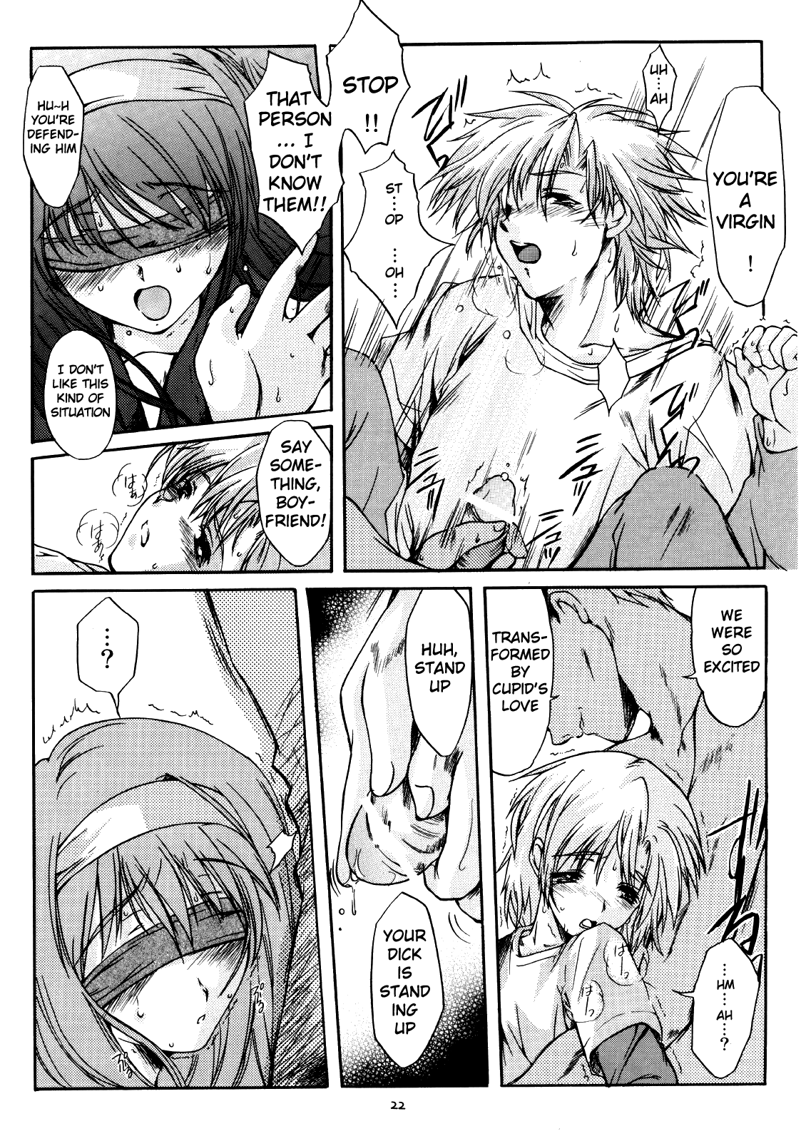 (C68) [HIGH RISK REVOLUTION (Aizawa Hiroshi)]Shiori Dai-Juuni-Shou Haitoku no Cinderella | Shiori Volume - 12 - Cinderella became a nasty whore overnight(Tokimeki Memorial) [English] [uanime5] Page 23