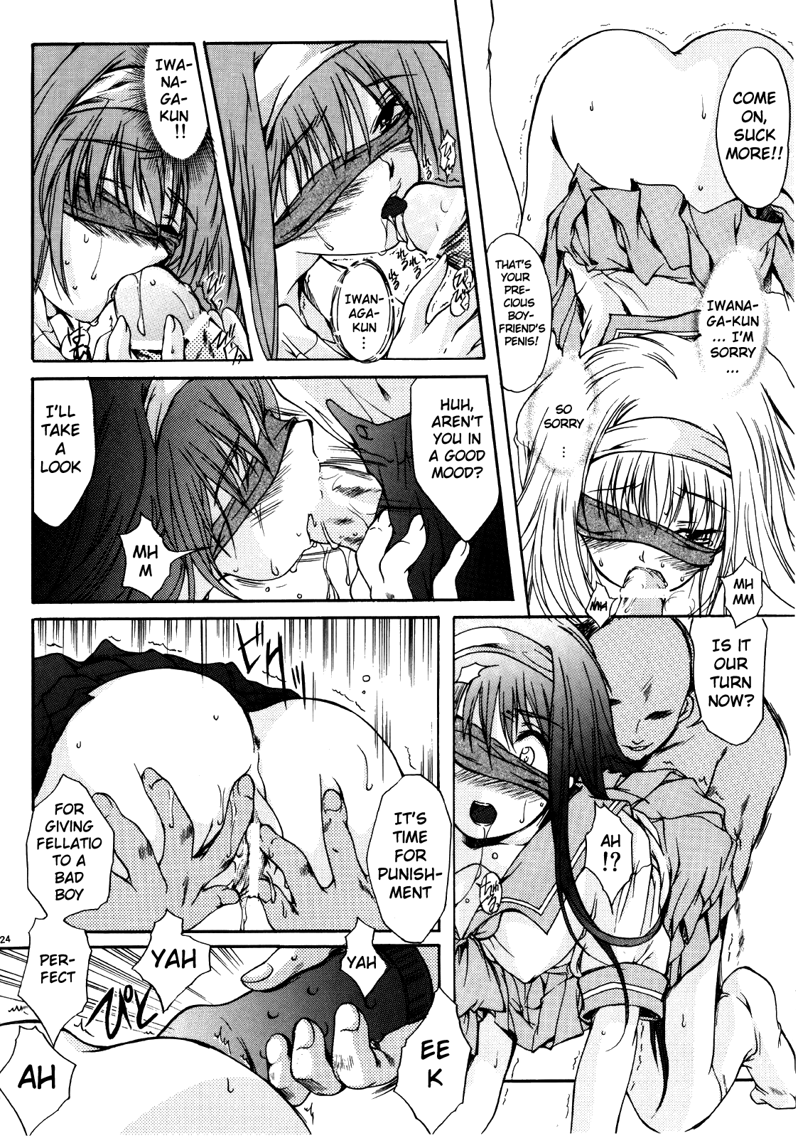 (C68) [HIGH RISK REVOLUTION (Aizawa Hiroshi)]Shiori Dai-Juuni-Shou Haitoku no Cinderella | Shiori Volume - 12 - Cinderella became a nasty whore overnight(Tokimeki Memorial) [English] [uanime5] Page 25