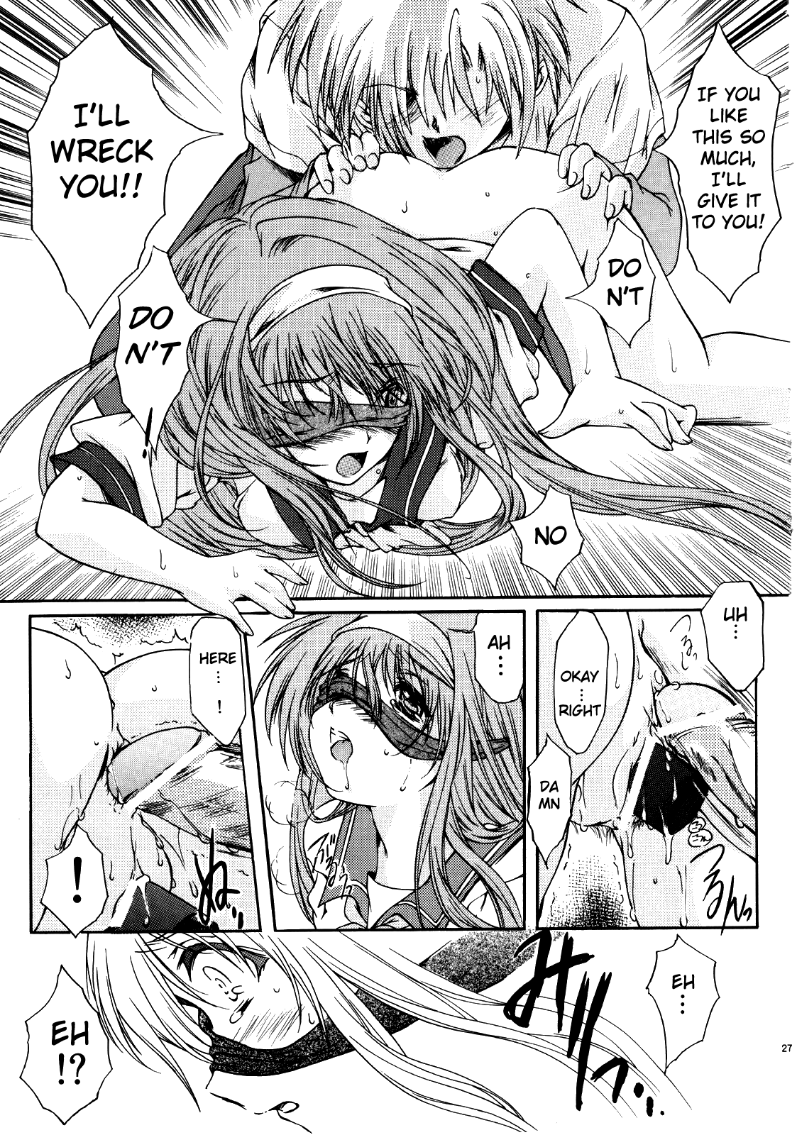 (C68) [HIGH RISK REVOLUTION (Aizawa Hiroshi)]Shiori Dai-Juuni-Shou Haitoku no Cinderella | Shiori Volume - 12 - Cinderella became a nasty whore overnight(Tokimeki Memorial) [English] [uanime5] Page 28