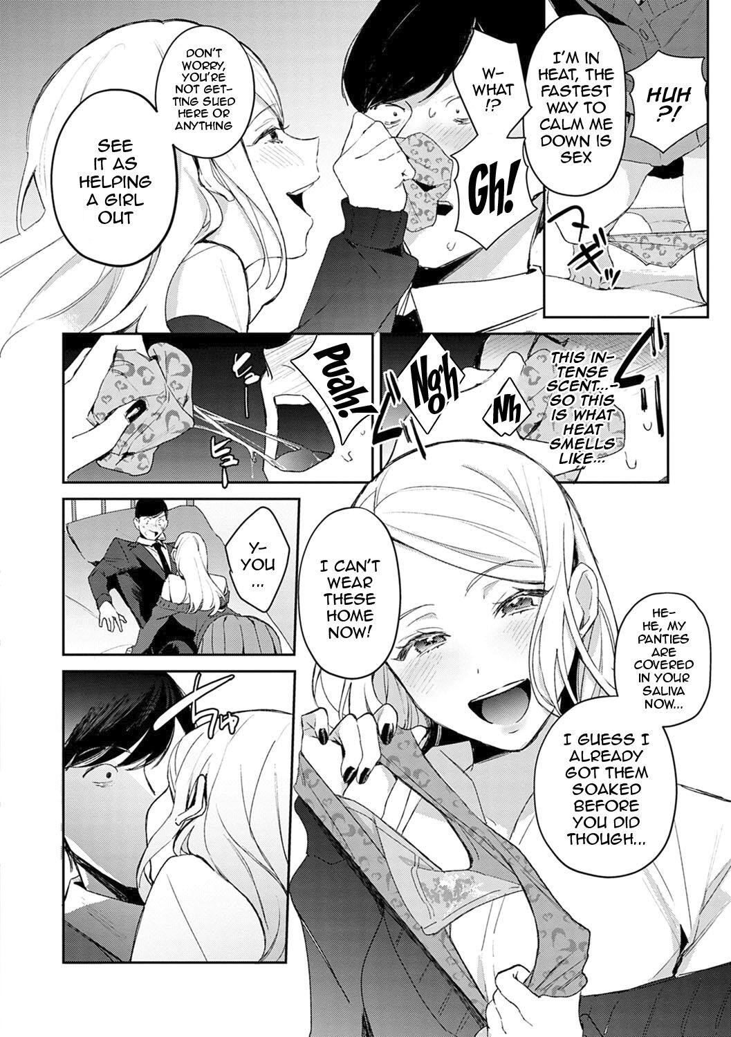 [Panchira Steak]Yuwaku Mille-Feuille Ch.1-8 | Seduction Mille-Feuille Ch.1-8[English] {Doujins.com} Page 13