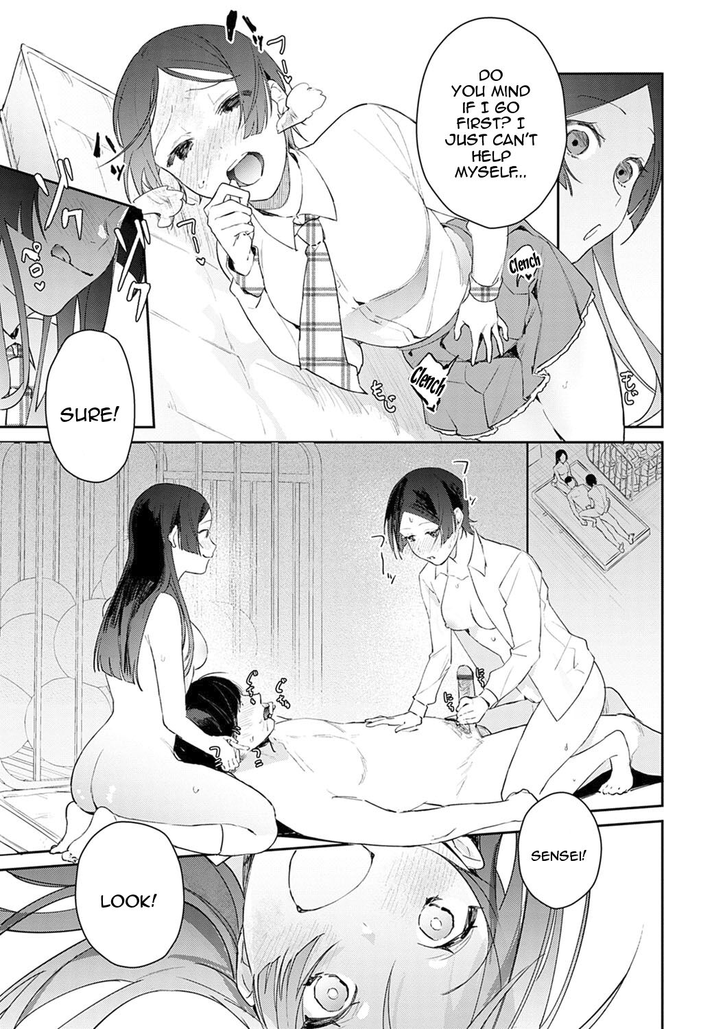 [Panchira Steak]Yuwaku Mille-Feuille Ch.1-8 | Seduction Mille-Feuille Ch.1-8[English] {Doujins.com} Page 84