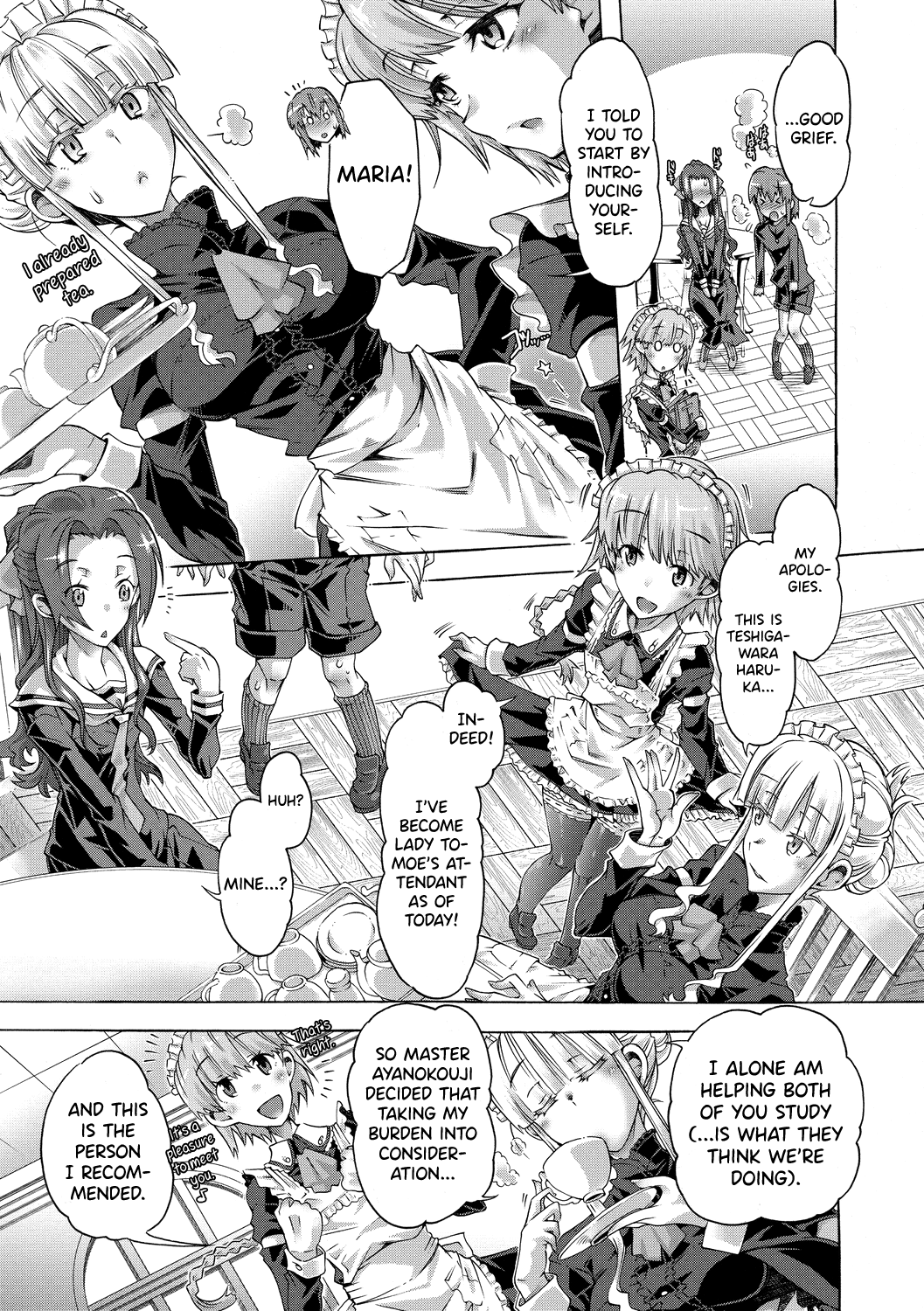 [Takasaki Takemaru]Maria-san no Okinimesu mama - Maria, as you like. | Just as Maria-san Likes It Ch.1-6[English] [biribiri] [Digital] Page 45