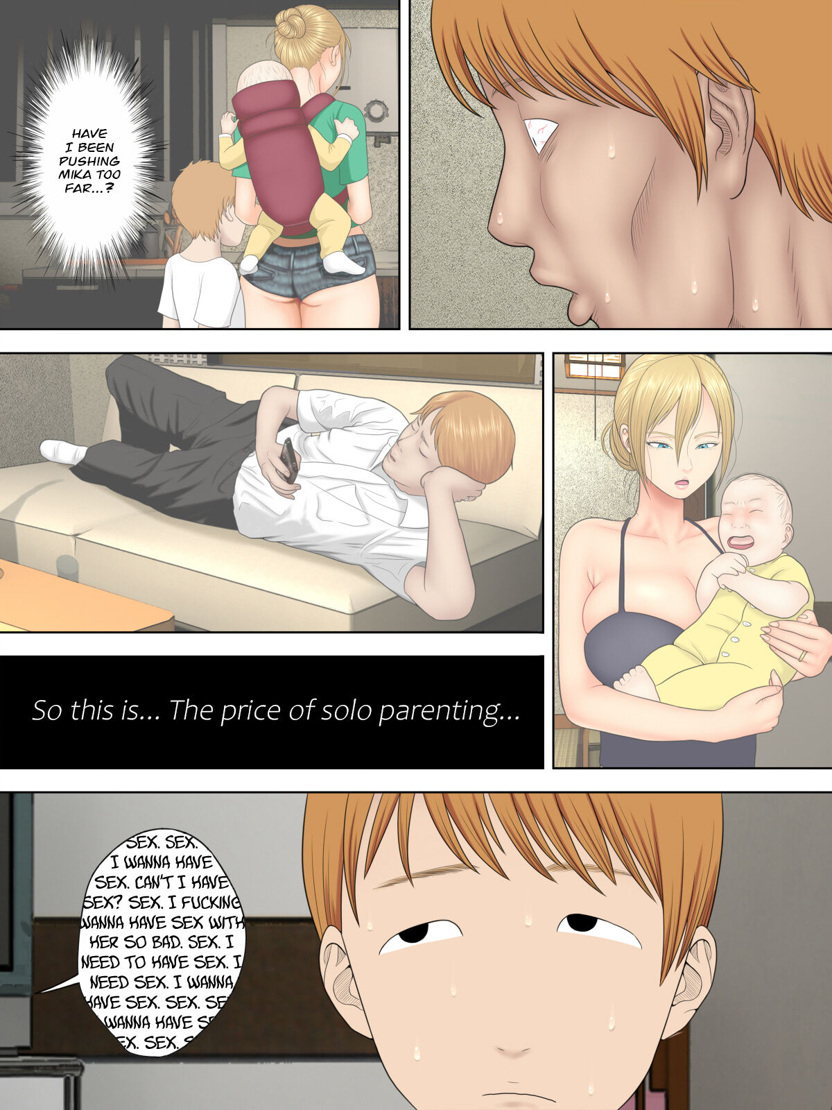 [Minazuki Mikka]Manbiki Mama to Tencho no Musuko 4 | Shoplifting Mom and Store Manager's Son 4[English] [Project Valvrein] Page 6