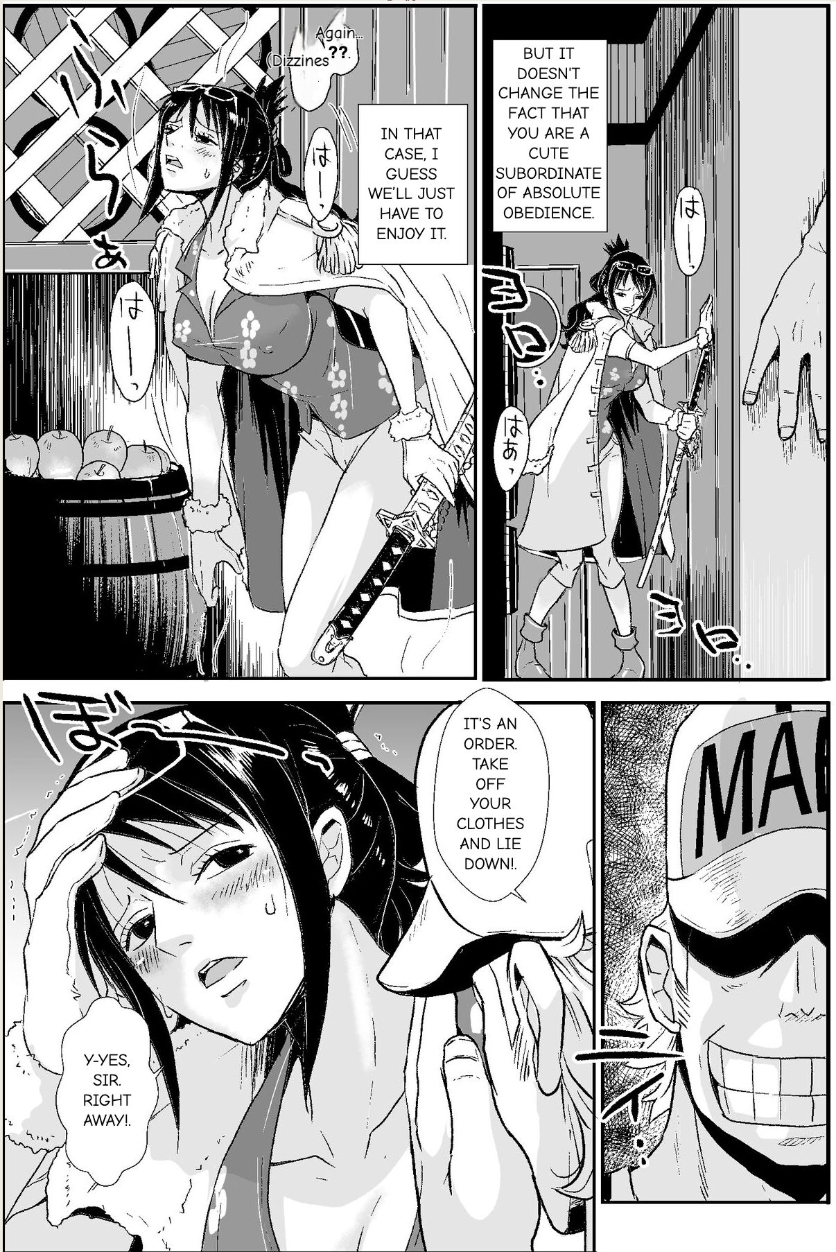 [Oukokusan (Kakutou Oukoku)]Kaigun no Onna(One Piece) [English] Page 14