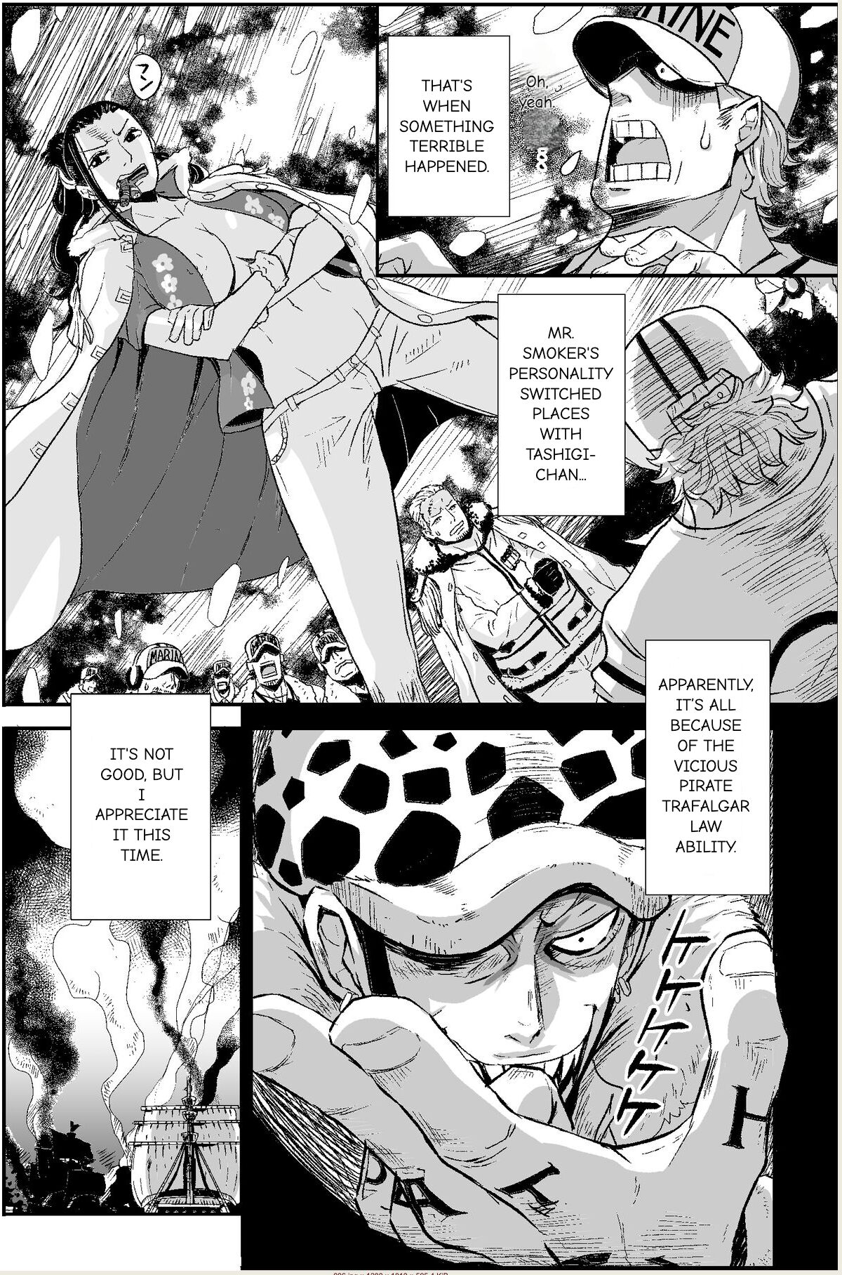 [Oukokusan (Kakutou Oukoku)]Kaigun no Onna(One Piece) [English] Page 6