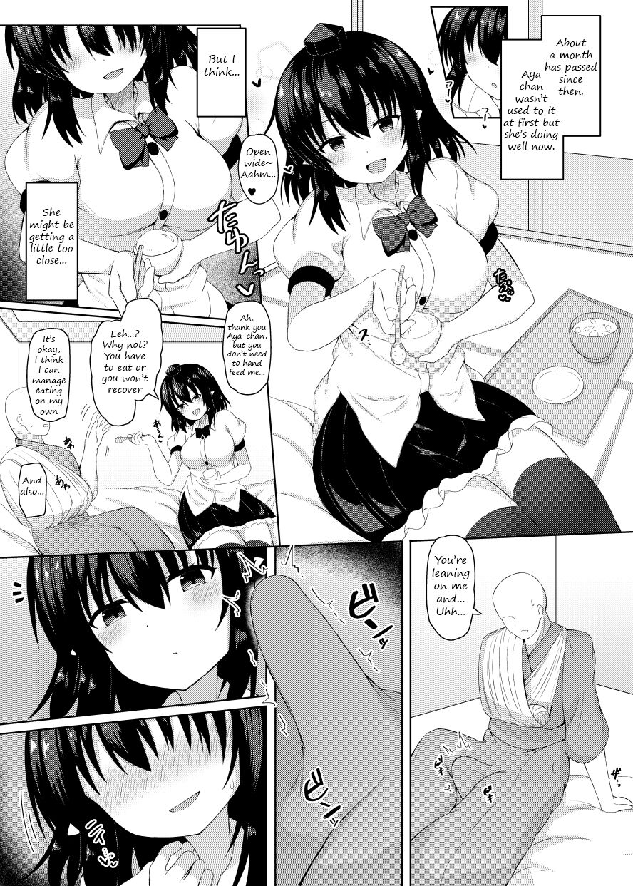 [Tomikadou (tksand)]Ecchi na Tengu no Otetsudai-san | A lewd Tengu caretaker(Touhou Project) [English] [Digital] Page 5