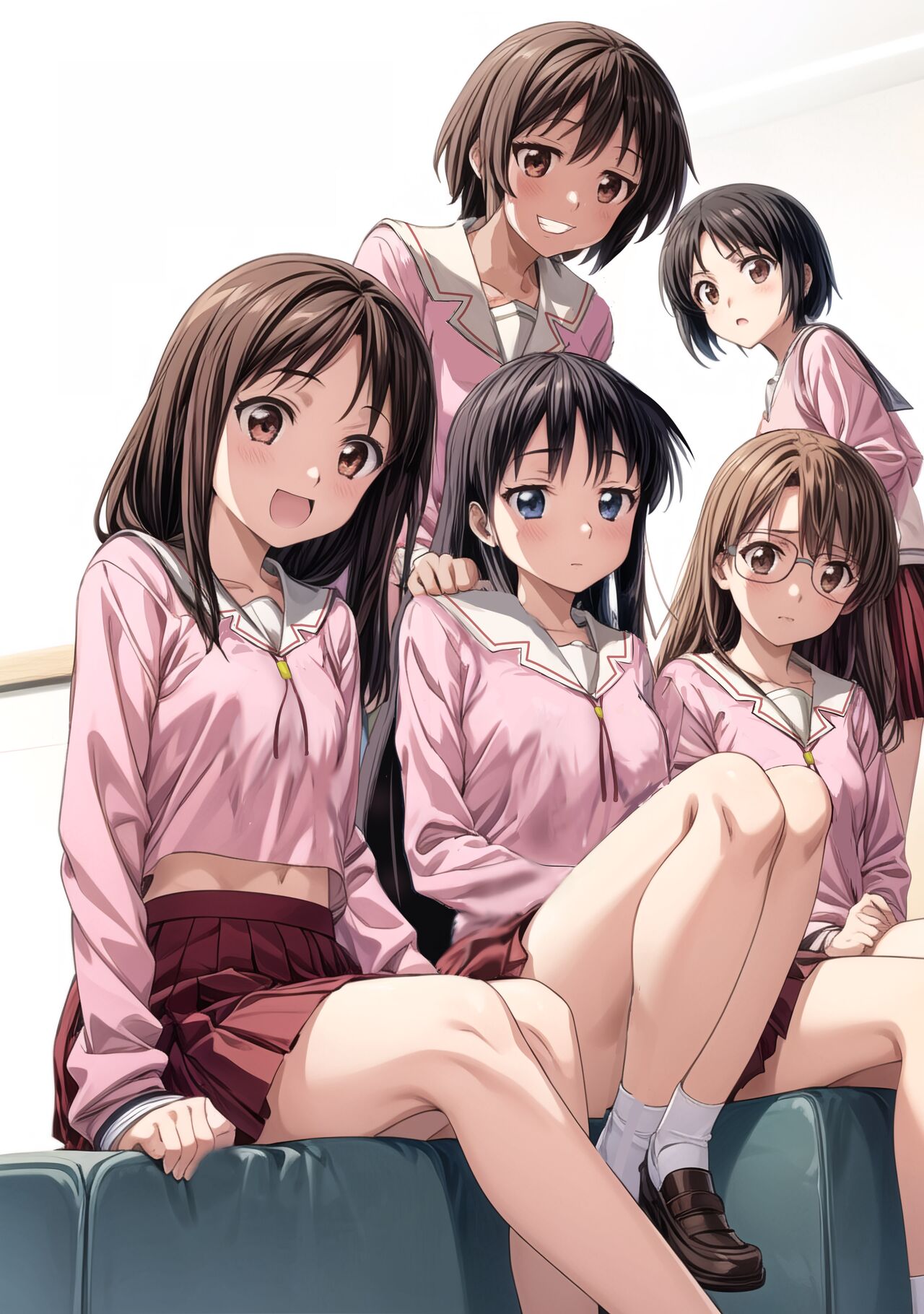 (C69) [Shiroganeya (VELEY TUDO, GINSEIOU, UMEDAMA NABU)]Azumanga Ngentot NTR Jancuk Bajingan Kontol ***** Fucker Omnibus Page 2