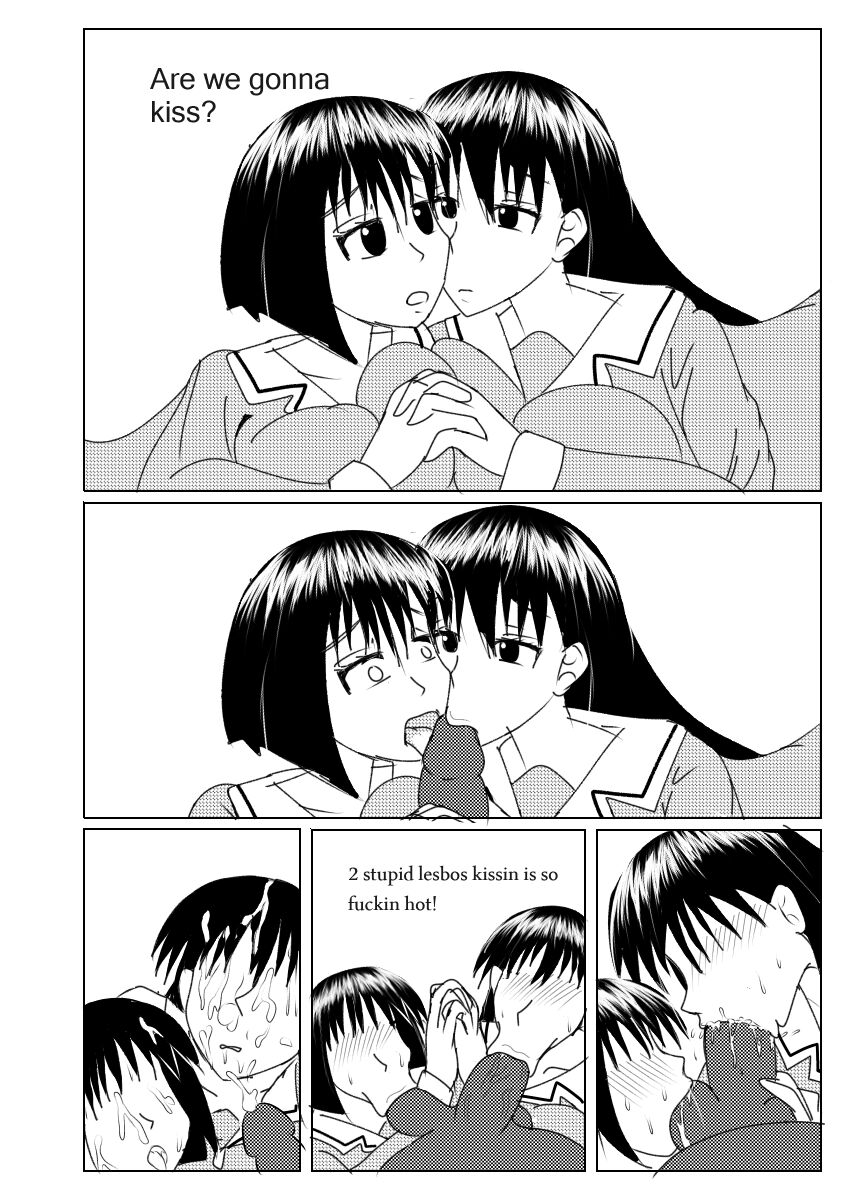 (C69) [Shiroganeya (VELEY TUDO, GINSEIOU, UMEDAMA NABU)]Azumanga Ngentot NTR Jancuk Bajingan Kontol ***** Fucker Omnibus Page 82