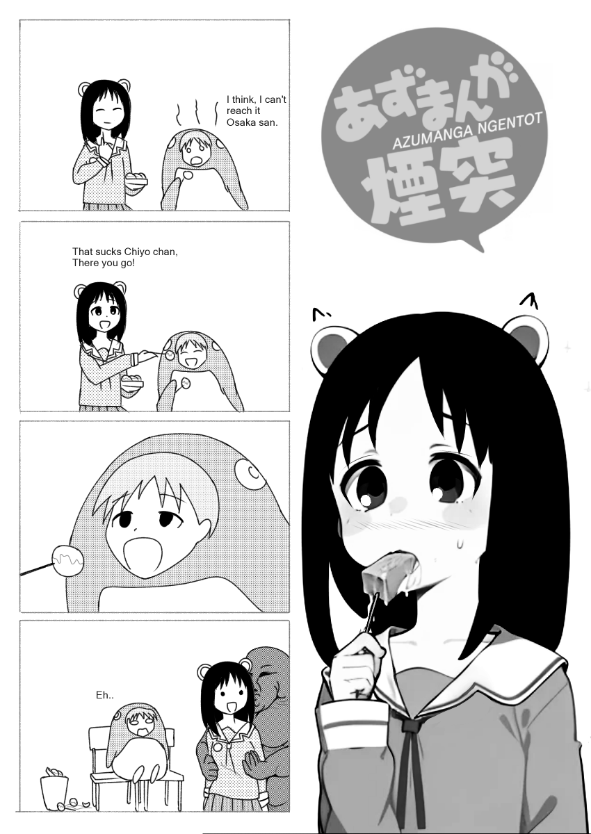 (C69) [Shiroganeya (VELEY TUDO, GINSEIOU, UMEDAMA NABU)]Azumanga Ngentot NTR Jancuk Bajingan Kontol ***** Fucker Omnibus Page 85