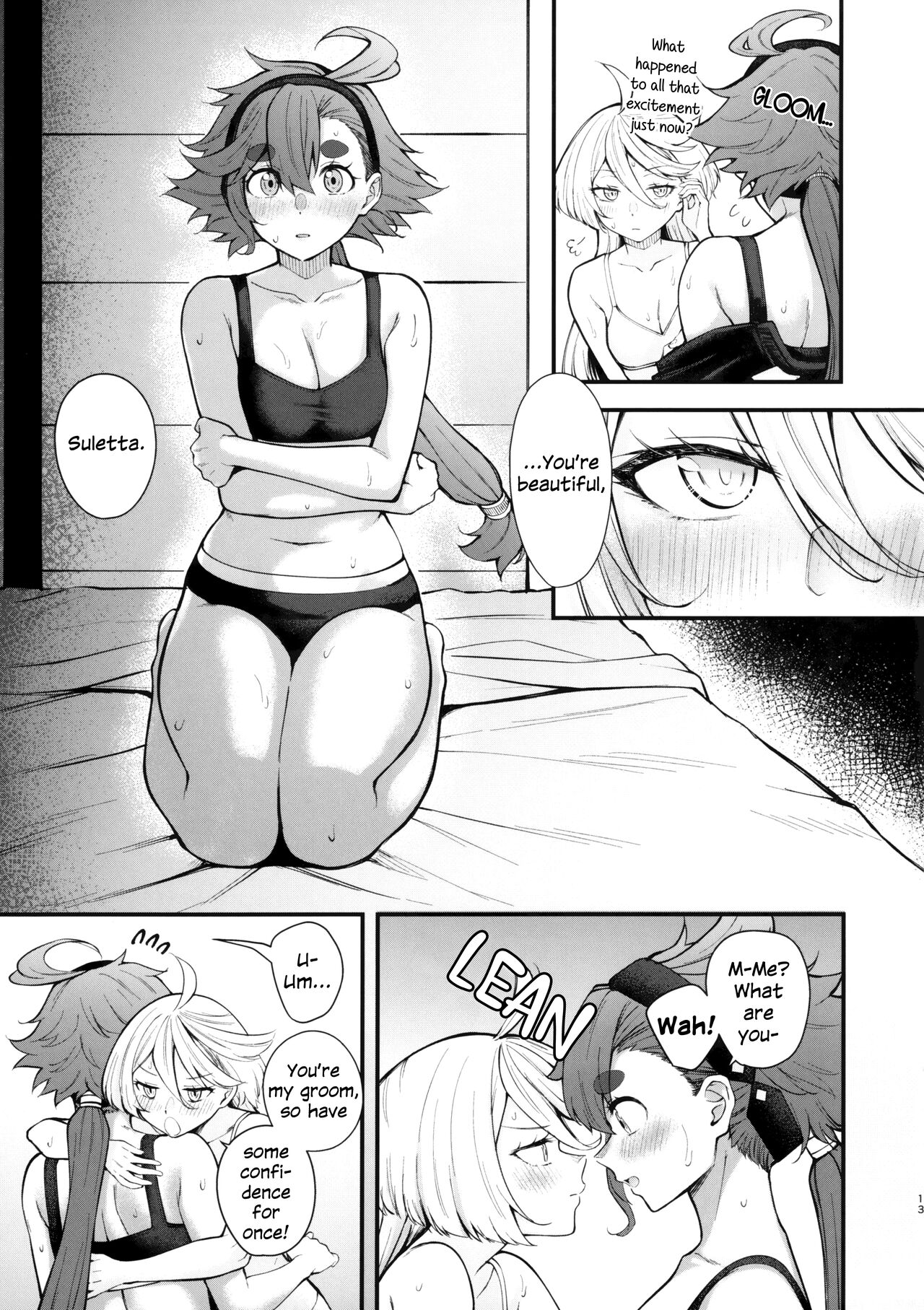 (C102) [Kitakujikan (Kitaku)]Watashi no Kawaii Hanayome-sama | My Sweet Bride(Mobile Suit Gundam: The Witch from Mercury) [English] Page 12