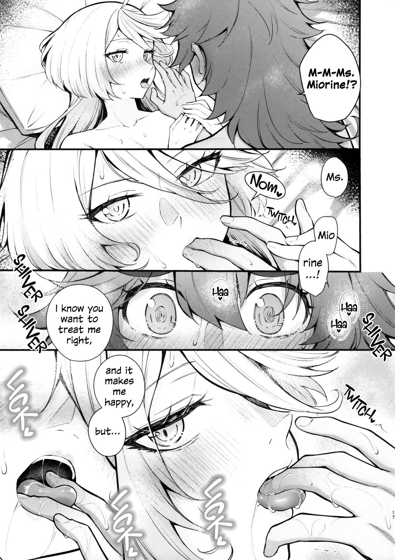 (C102) [Kitakujikan (Kitaku)]Watashi no Kawaii Hanayome-sama | My Sweet Bride(Mobile Suit Gundam: The Witch from Mercury) [English] Page 16