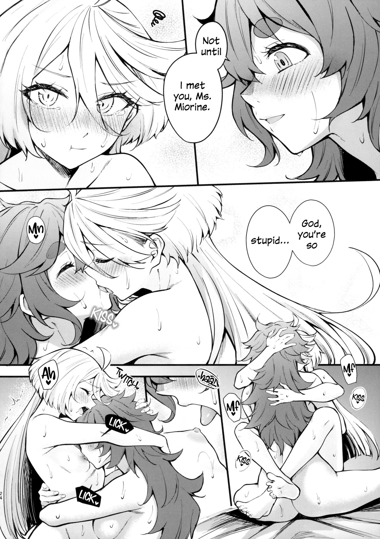 (C102) [Kitakujikan (Kitaku)]Watashi no Kawaii Hanayome-sama | My Sweet Bride(Mobile Suit Gundam: The Witch from Mercury) [English] Page 23