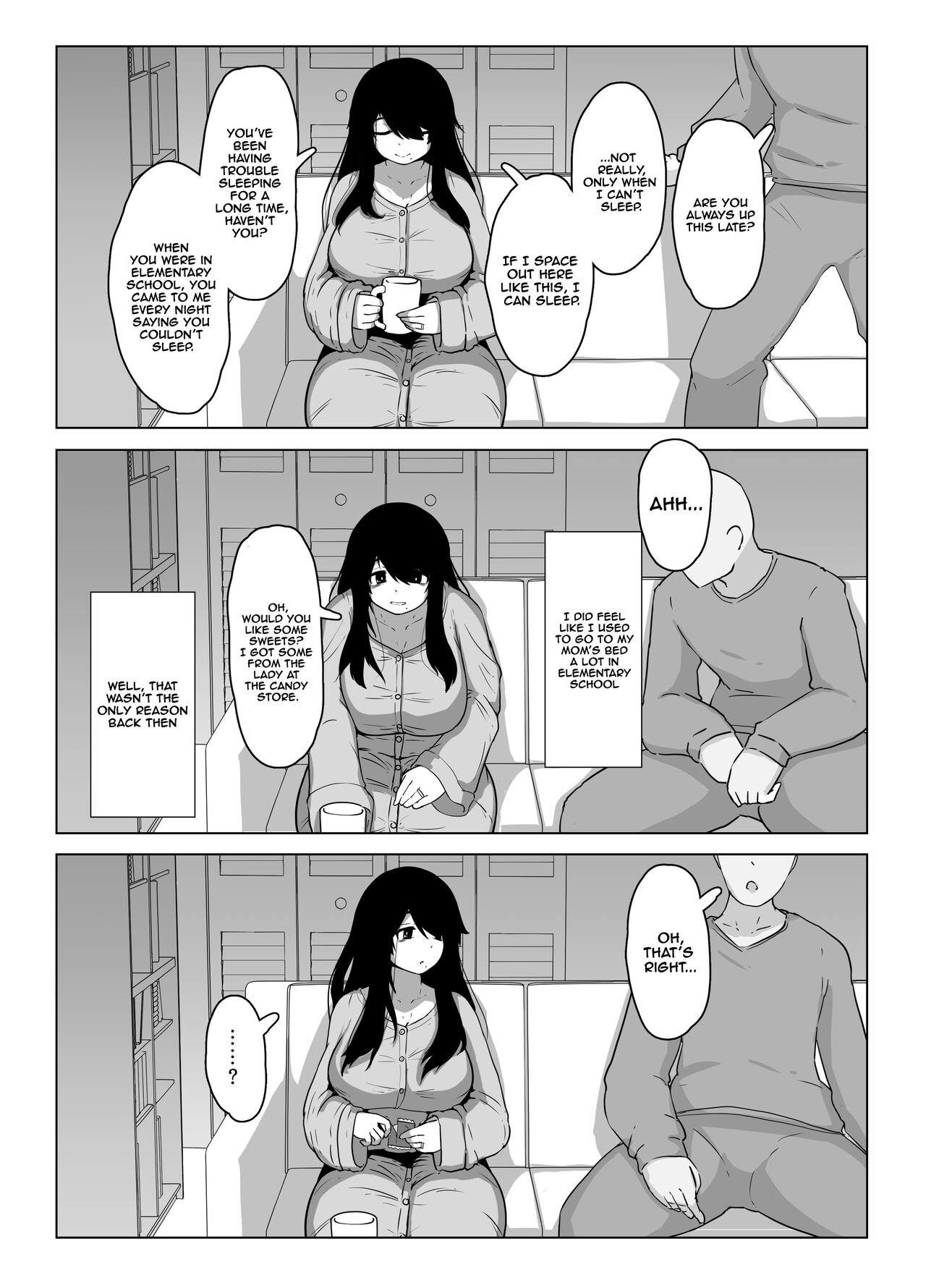 [moya]Oyasumi, Okaa-san Dounyuu | Good Night, Mom introduction[English] [Tomoshibi] Page 13