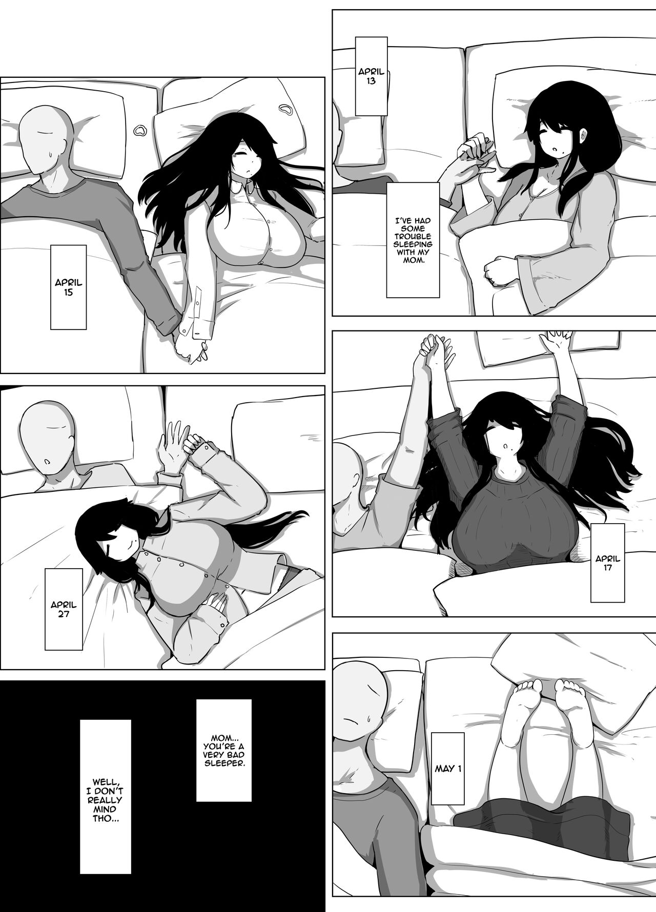[moya]Oyasumi, Okaa-san Dounyuu | Good Night, Mom introduction[English] [Tomoshibi] Page 19
