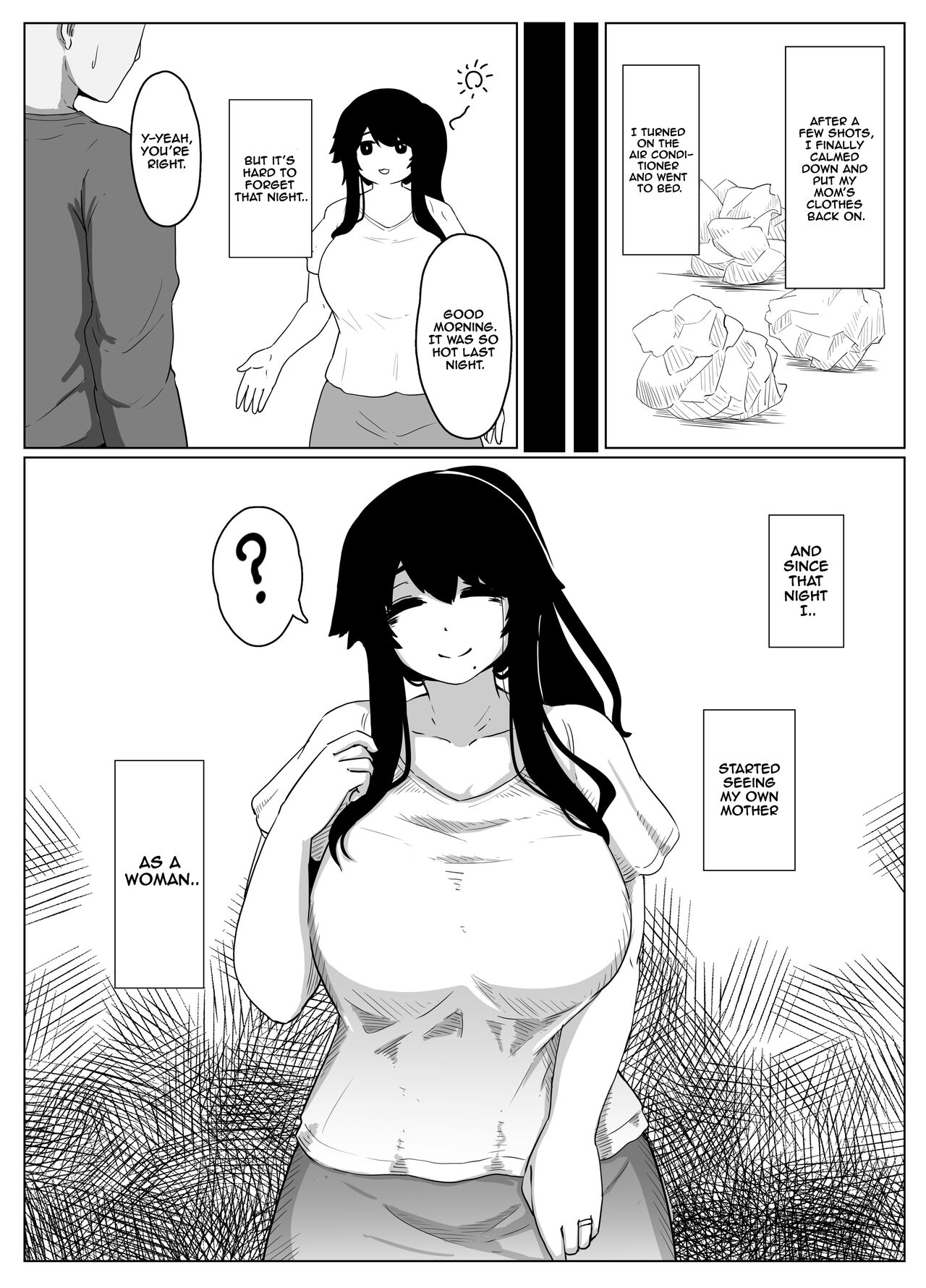[moya]Oyasumi, Okaa-san Dounyuu | Good Night, Mom introduction[English] [Tomoshibi] Page 24