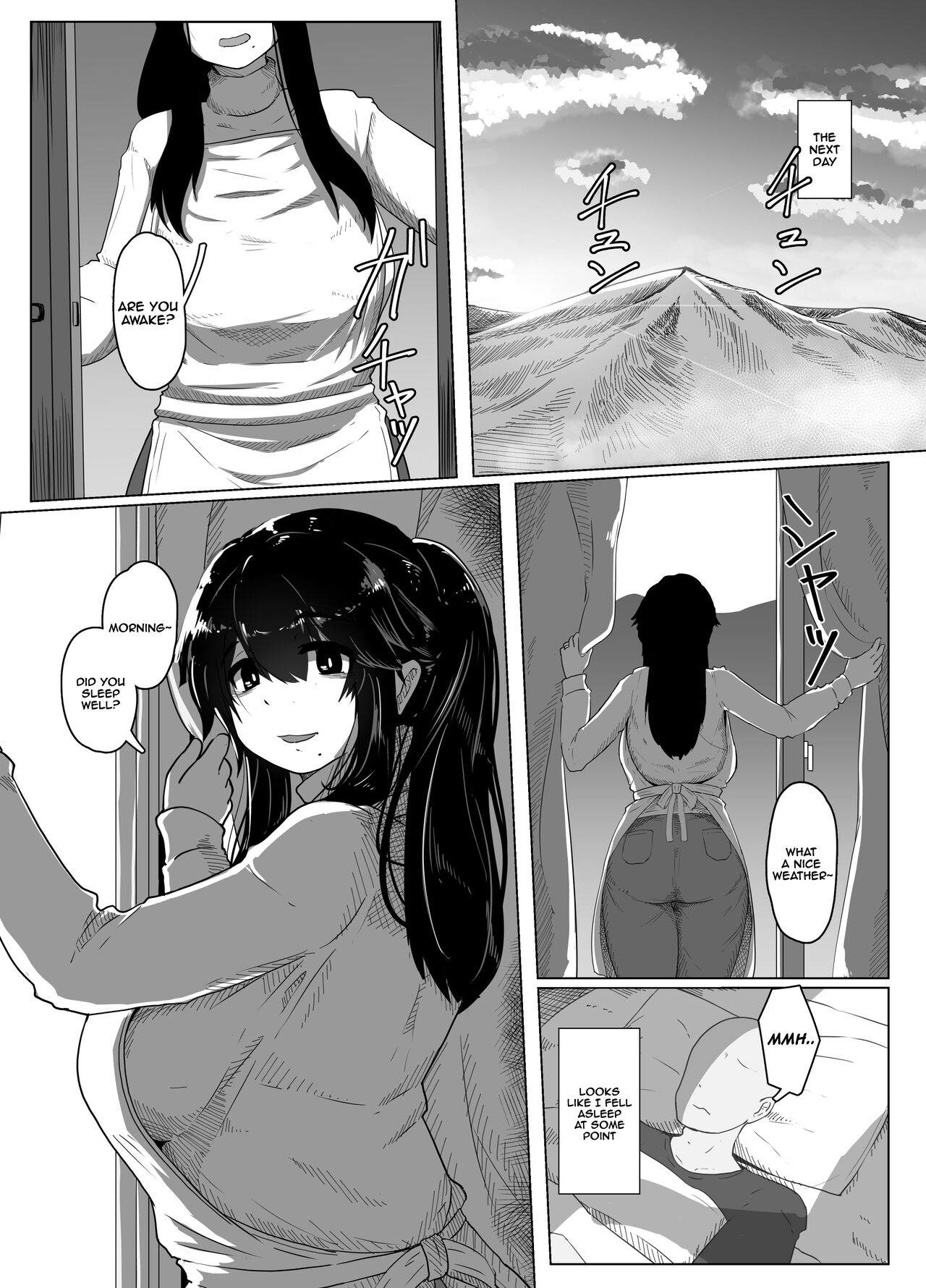 [moya]Oyasumi, Okaa-san Dounyuu | Good Night, Mom introduction[English] [Tomoshibi] Page 8