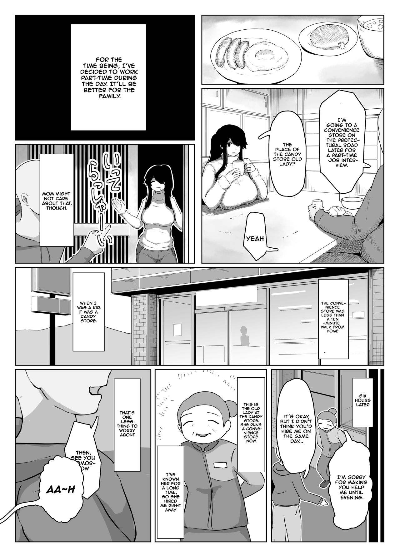 [moya]Oyasumi, Okaa-san Dounyuu | Good Night, Mom introduction[English] [Tomoshibi] Page 9