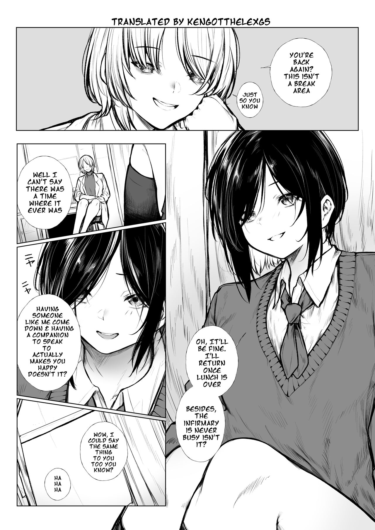 [Jury]Bokukko wa Hokenshitsu no Sensei o Suki ni Nanka Naranai | No Way She'd Fall in Love with the Nurse[English] [KenGotTheLexGs] Page 1