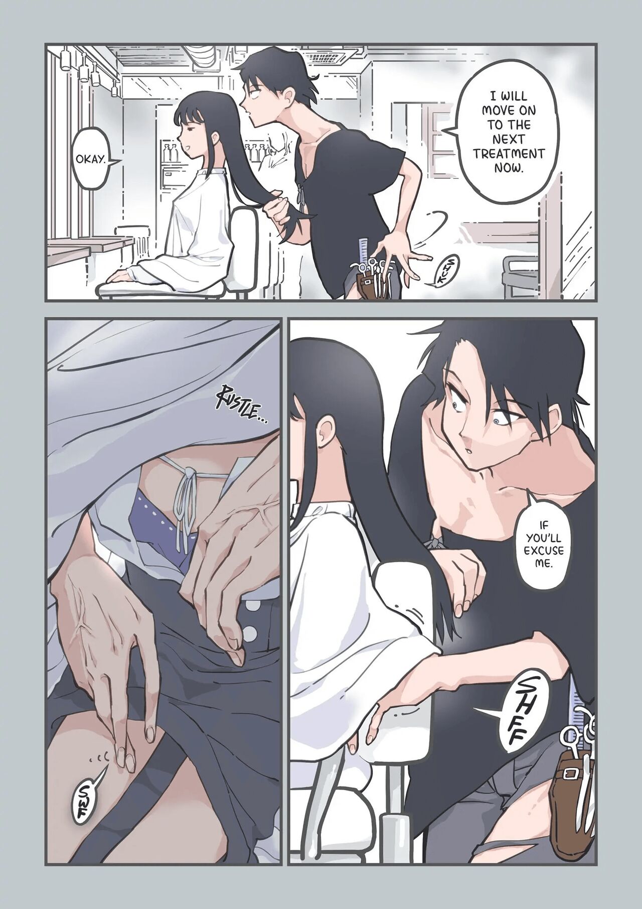 [Alpaca Club]Kokotte Hair Salon desu yo ne!? | This is a Hair Salon, Right?![English] Page 10