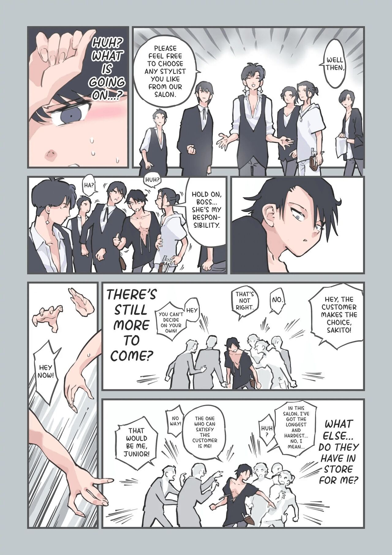 [Alpaca Club]Kokotte Hair Salon desu yo ne!? | This is a Hair Salon, Right?![English] Page 41