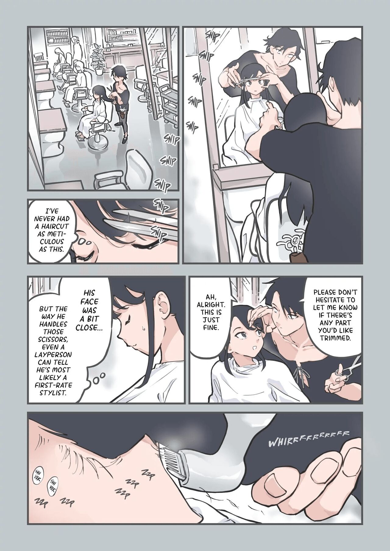 [Alpaca Club]Kokotte Hair Salon desu yo ne!? | This is a Hair Salon, Right?![English] Page 8