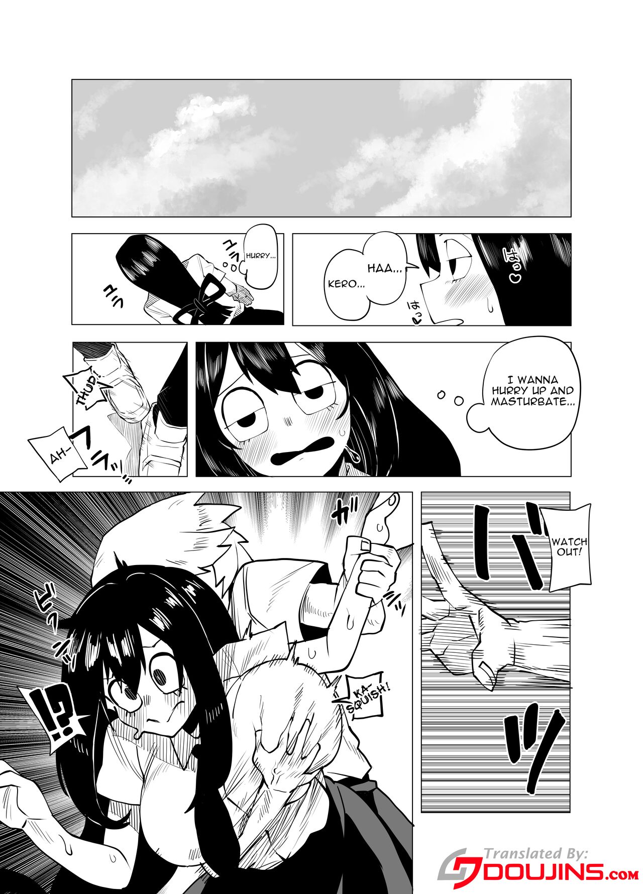 [Oekaki Kaki]Teisou Gyakuten Mono Asui Tsuyu no Baai | Inverted Morality Hero Academia ~Tsuyu's Case~(Boku no Hero Academia) [English] {Doujins.com} Page 2