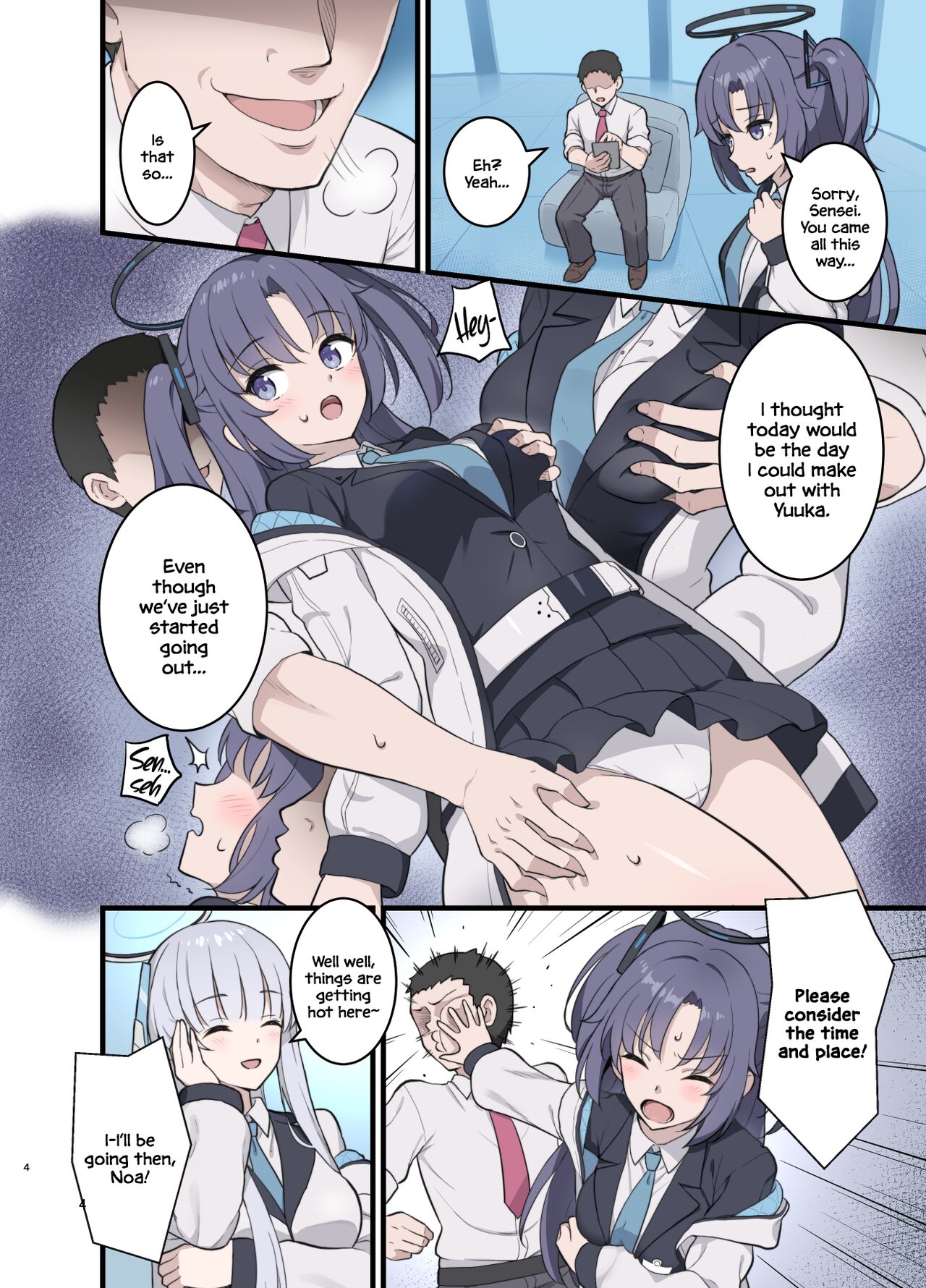 [Kusemonoya (Kato Sig)]Noa no Copy Bon(Blue Archive) [English] [DAJI's TLs] [Digital] Page 3