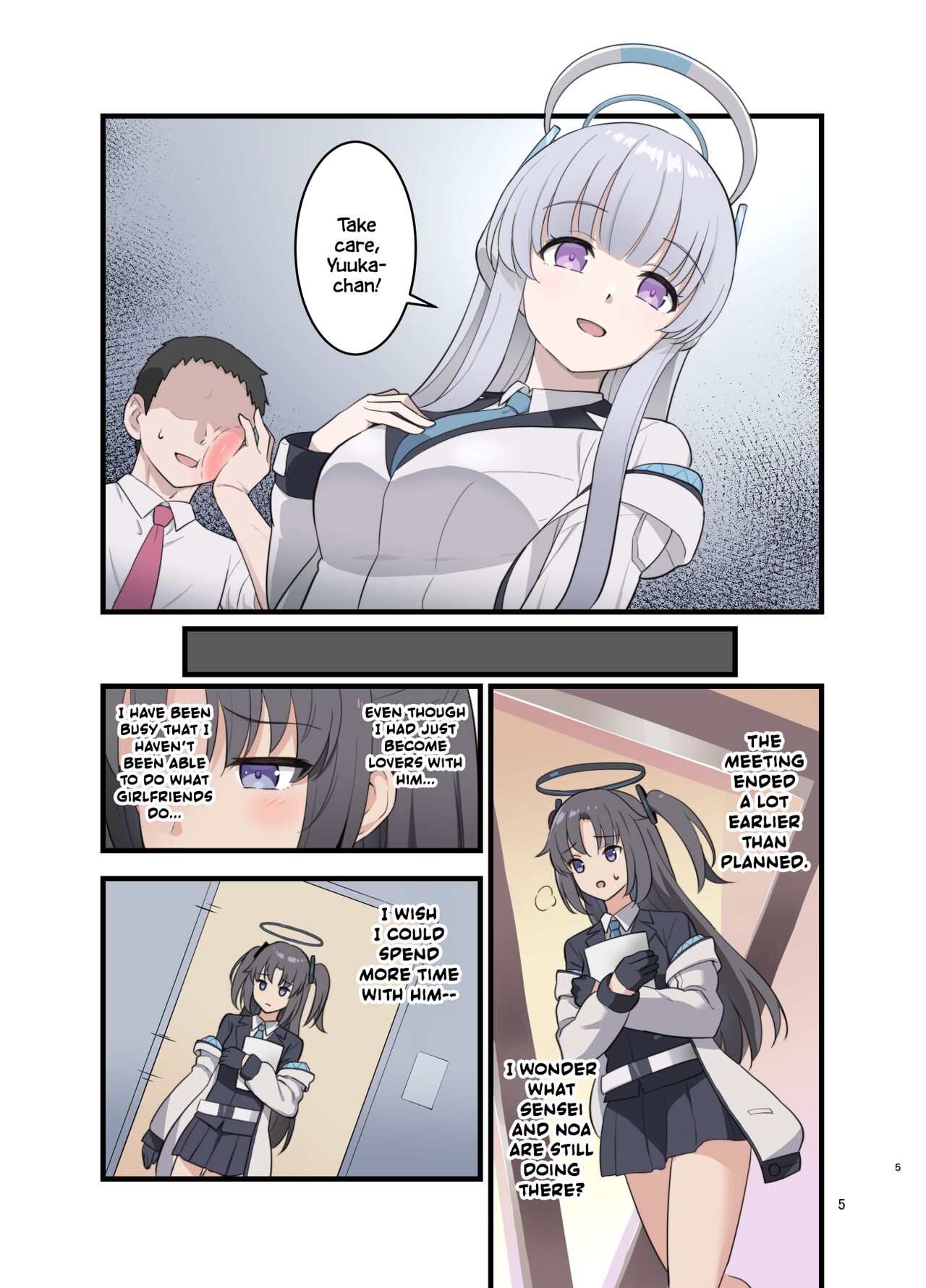 [Kusemonoya (Kato Sig)]Noa no Copy Bon(Blue Archive) [English] [DAJI's TLs] [Digital] Page 4