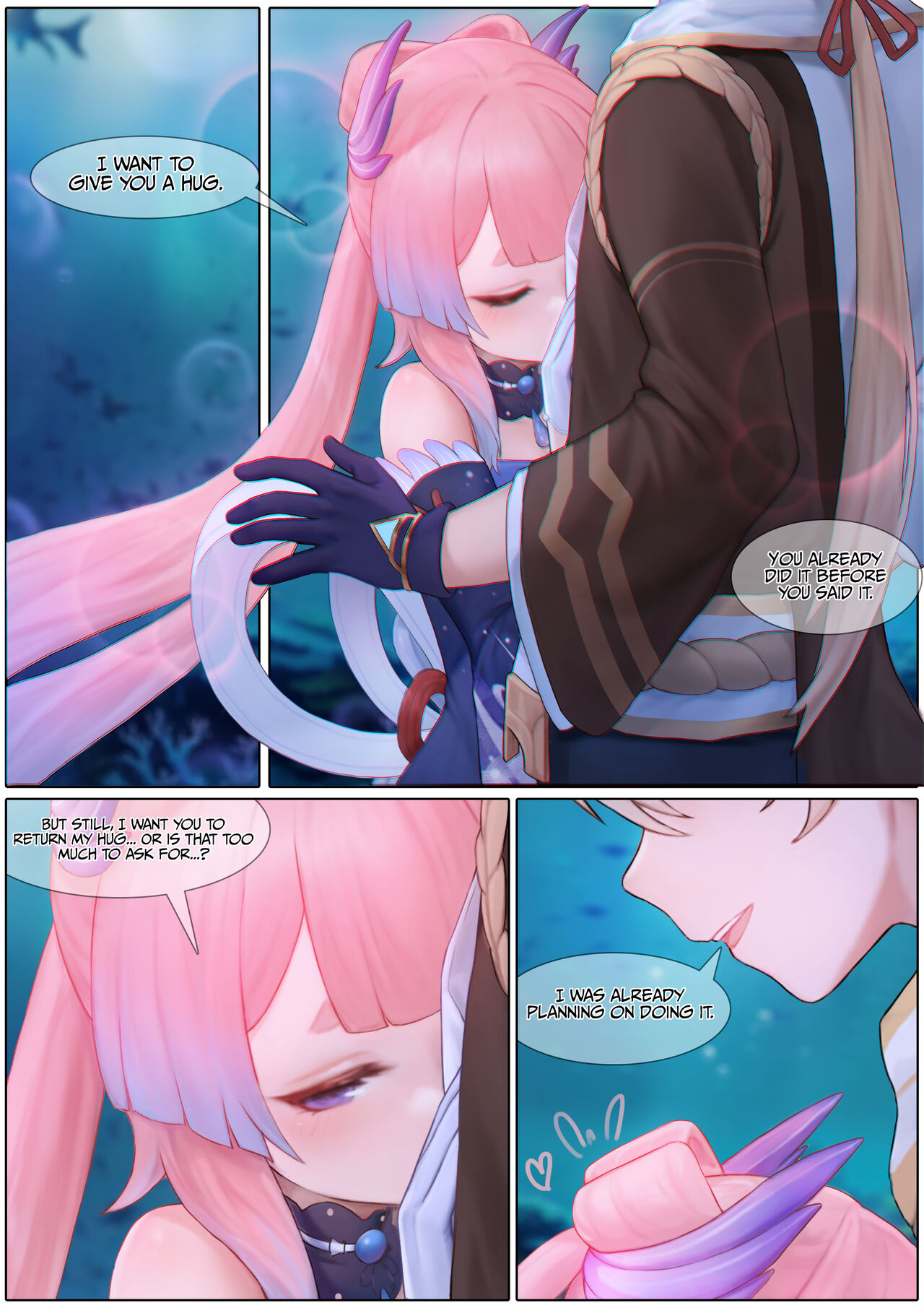 [Reikoku na Haizara]Flustered Kokomi(Genshin Impact) [English] [LunaticSeibah + Papo41] Page 11