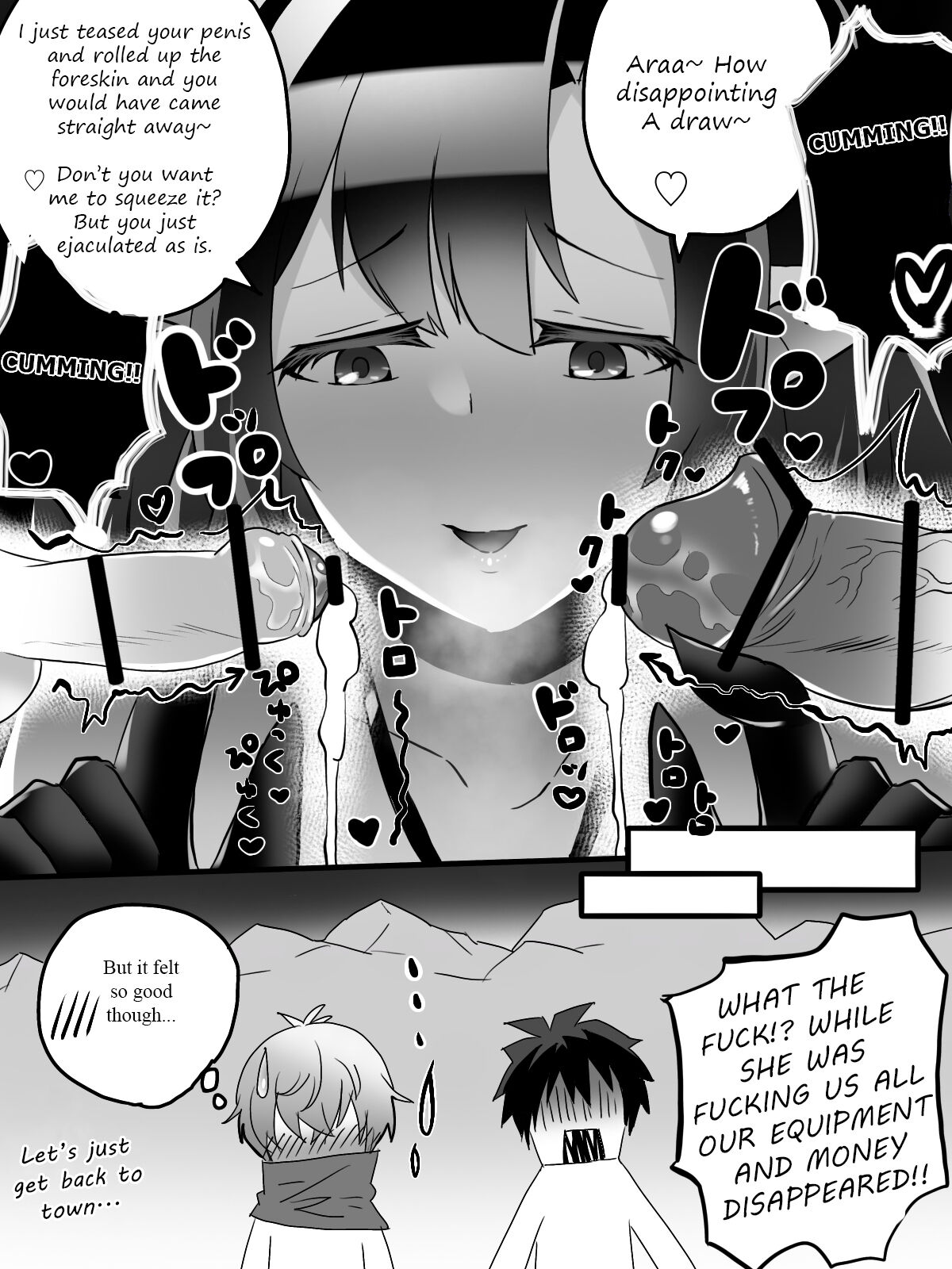 [Onesota Shuu]Soku Ochi Kenshi-kun to Mahoutsukai-kun | Swordsman-kun and wizard-kun immediately lose[English] Page 4