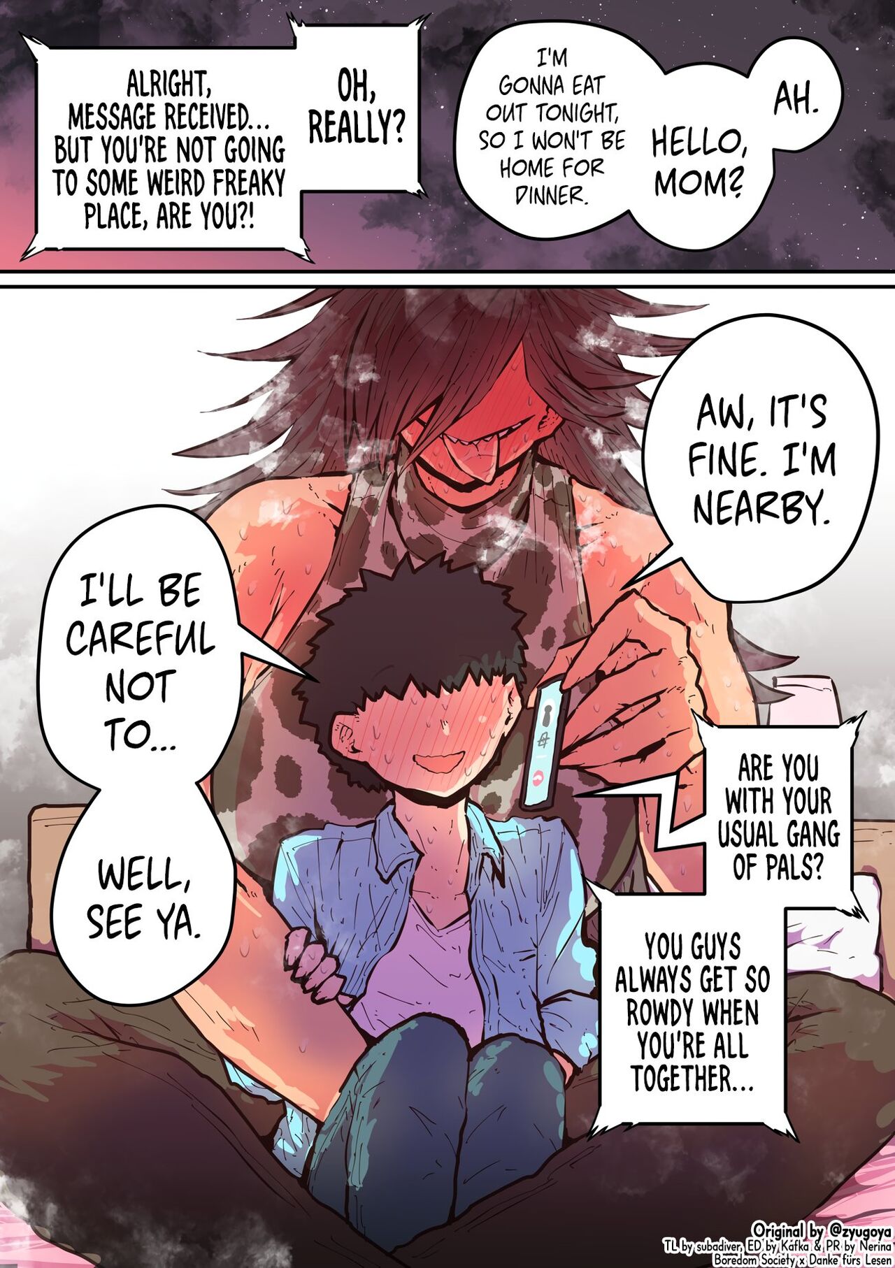 [Zyugoya]Being Targeted by Hyena-chan[English] [danke.moe] [Ongoing] Page 16
