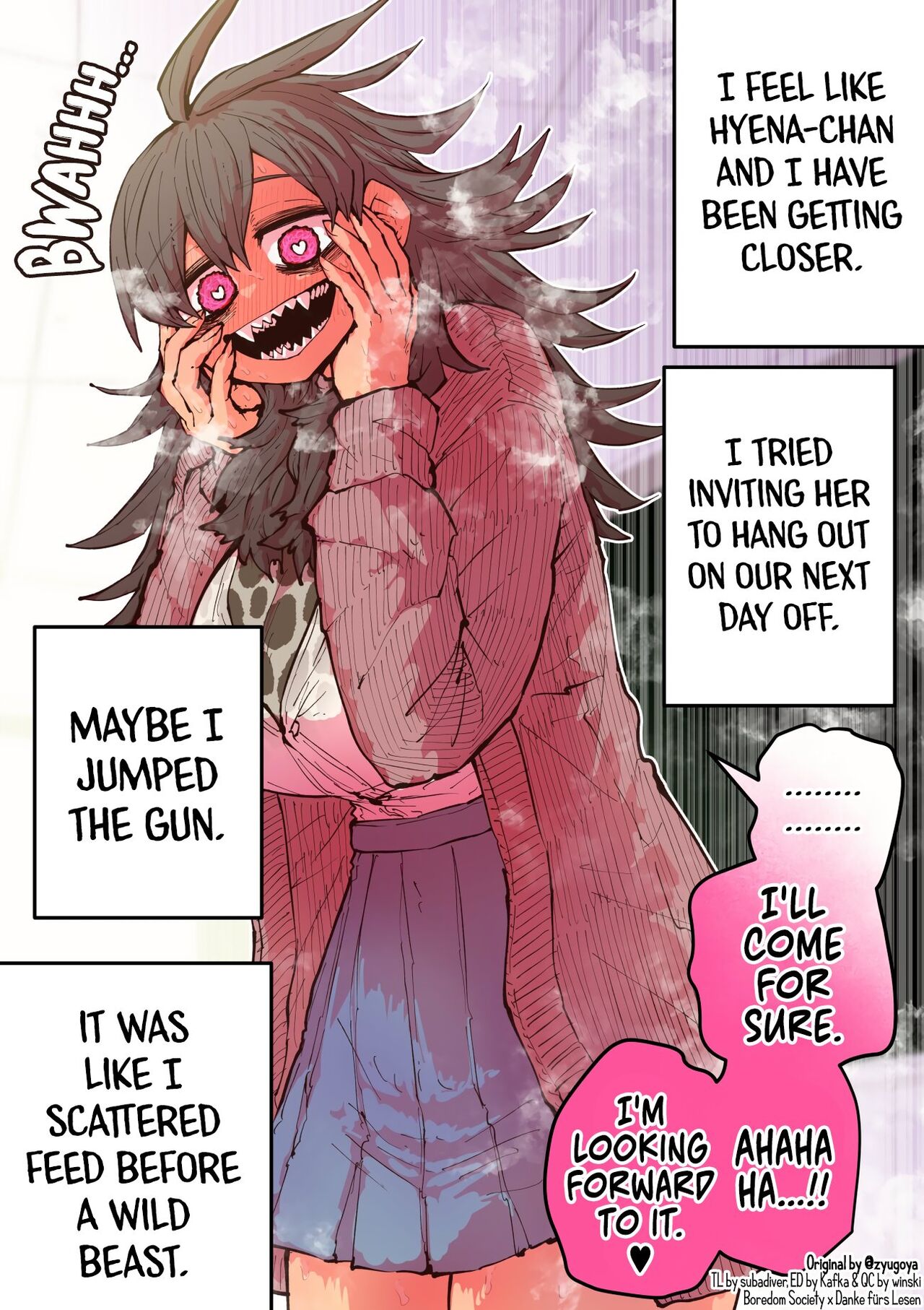 [Zyugoya]Being Targeted by Hyena-chan[English] [danke.moe] [Ongoing] Page 7