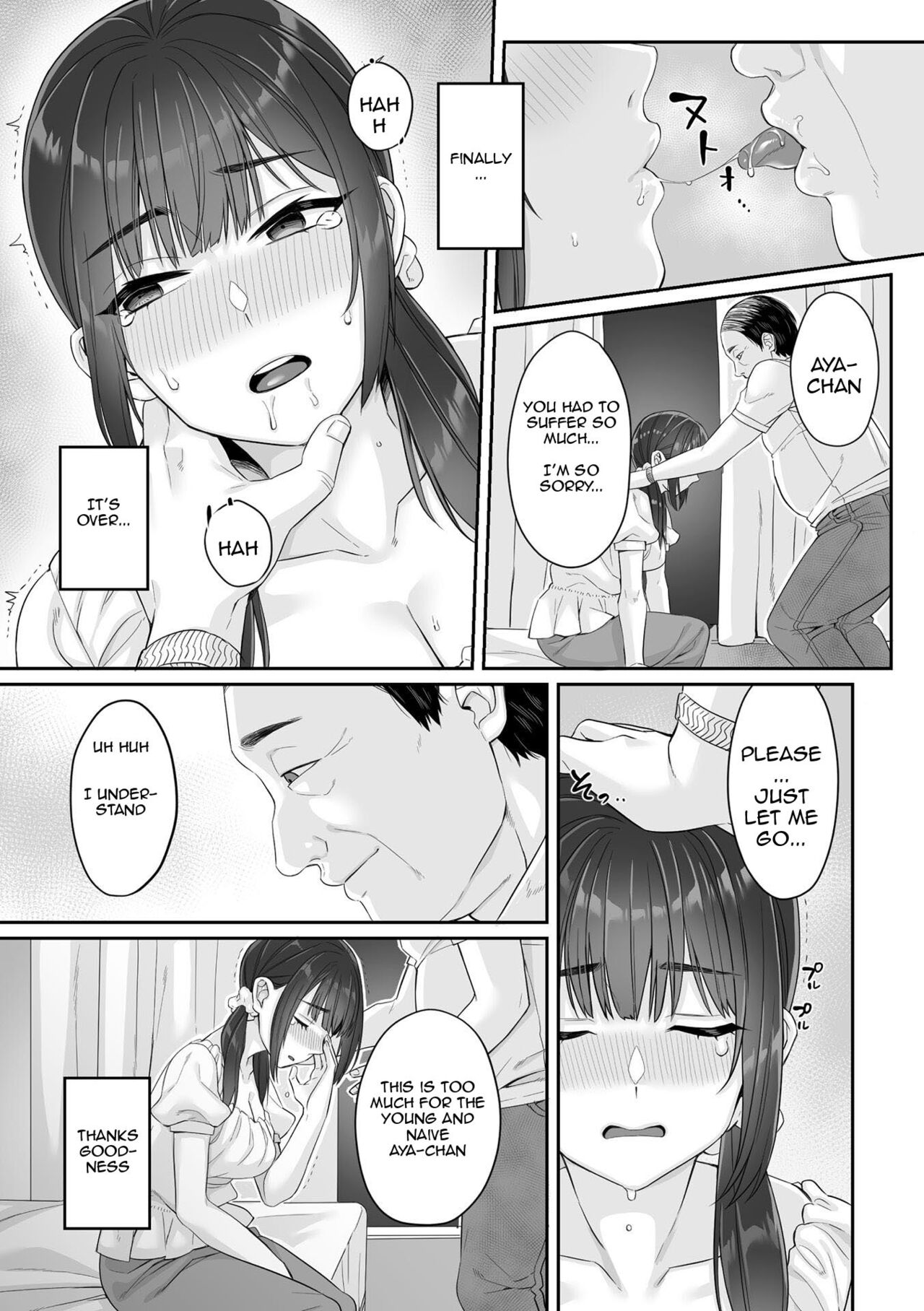 [miniru]Junboku Joshikousei wa Oyaji Iro ni Somerarete Comic Ban[Chapters 1- 4] [English] Page 23