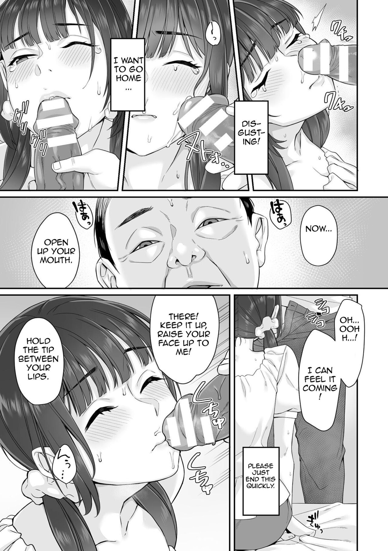 [miniru]Junboku Joshikousei wa Oyaji Iro ni Somerarete Comic Ban[Chapters 1- 4] [English] Page 27
