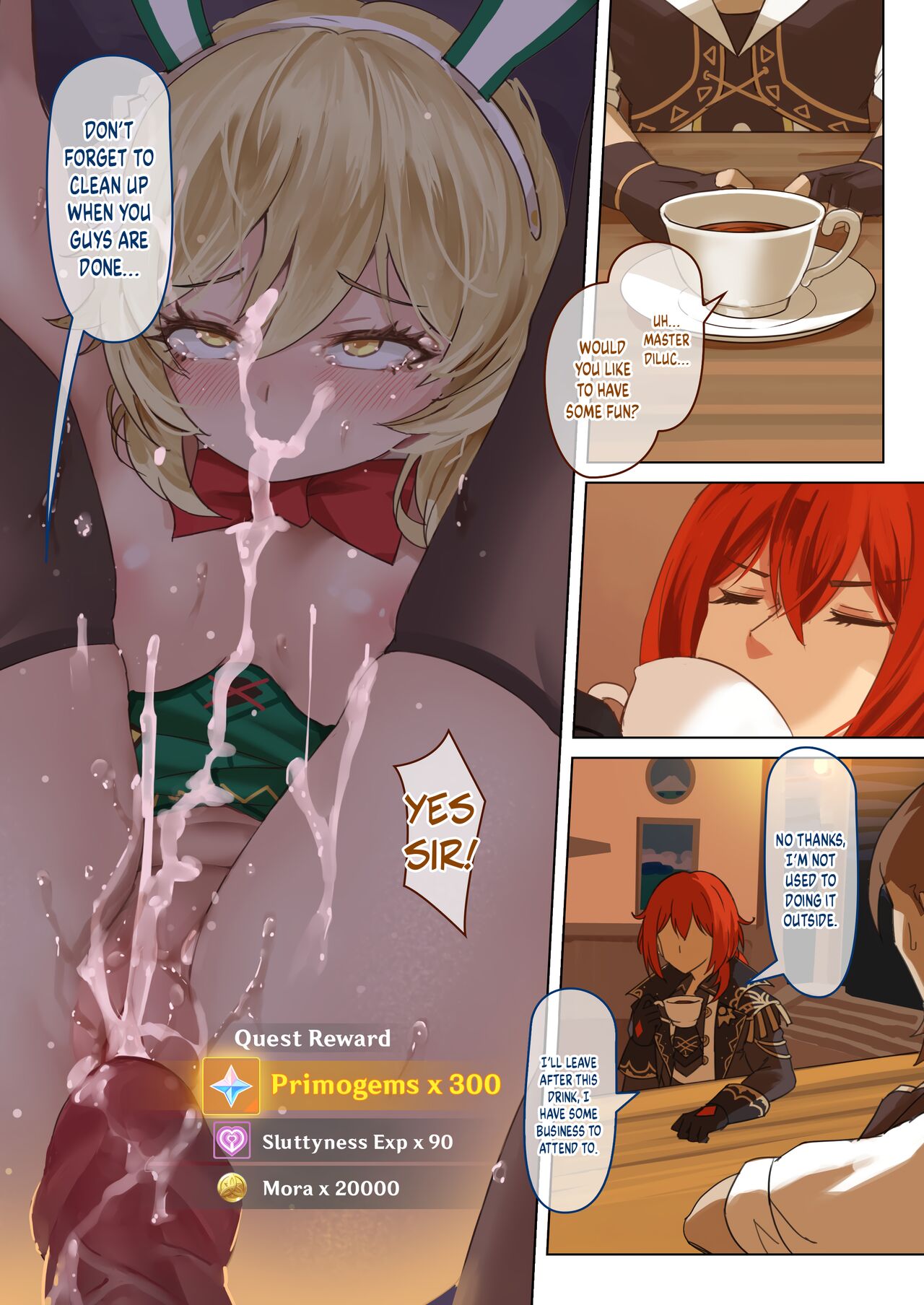 [VYCMa]Mondstadt Hot Springs Festival Act 2(Genshin Impact) [English] [head empty] Page 10