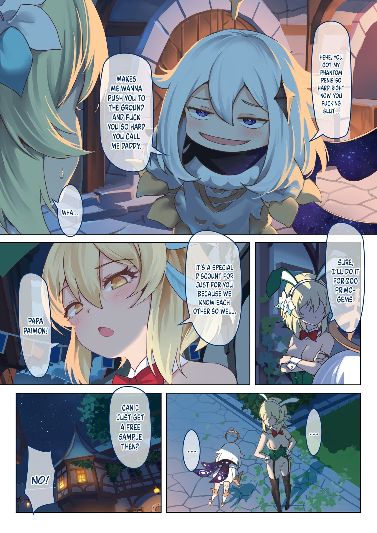 [VYCMa]Mondstadt Hot Springs Festival Act 2(Genshin Impact) [English] [head empty] Page 2