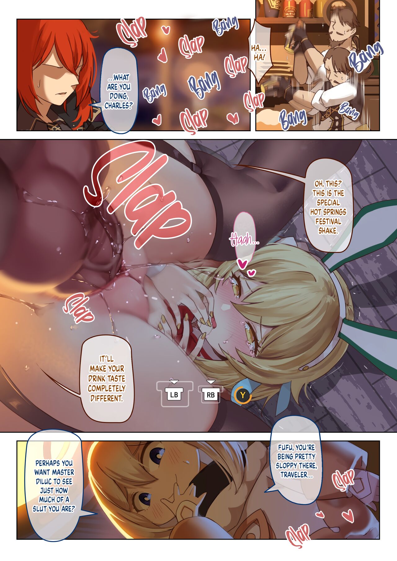 [VYCMa]Mondstadt Hot Springs Festival Act 2(Genshin Impact) [English] [head empty] Page 7