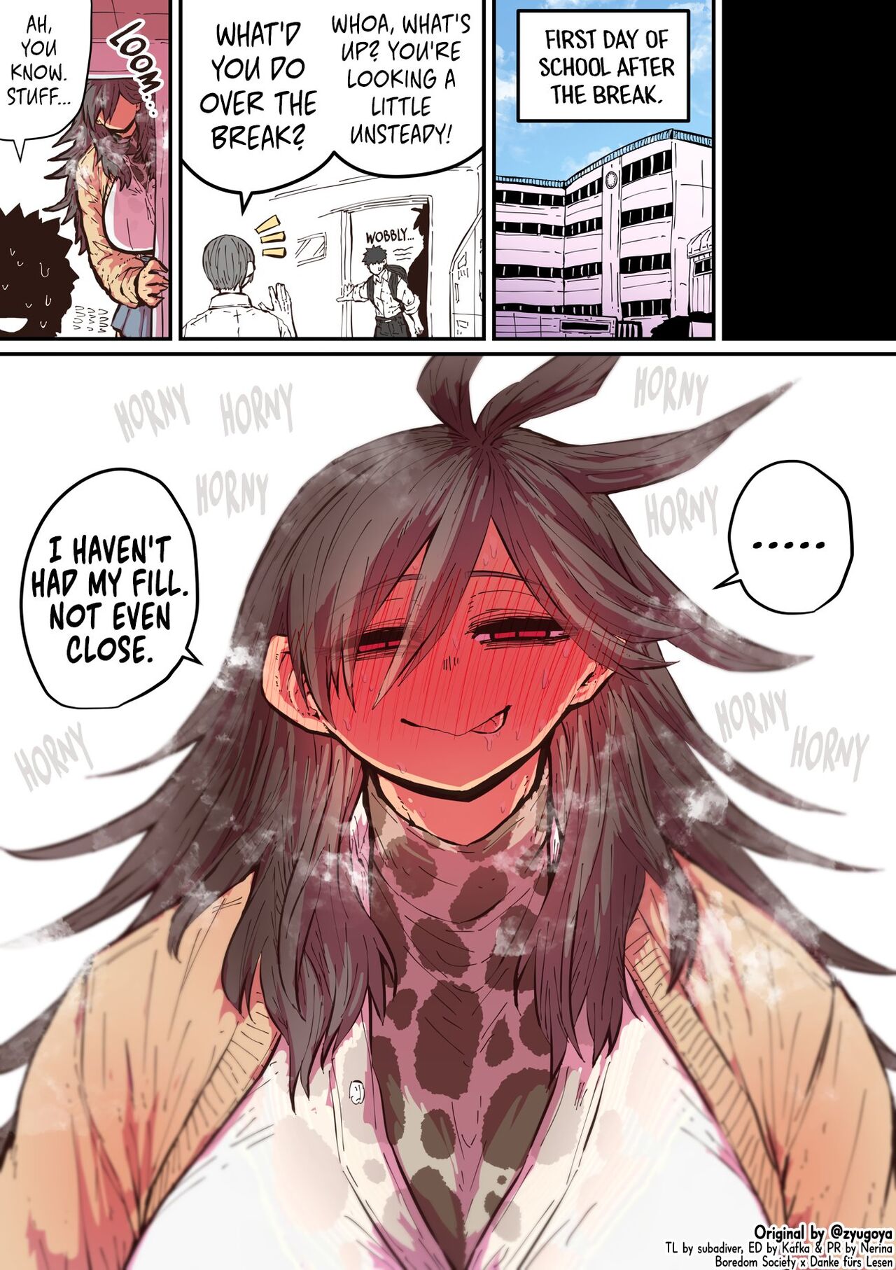 [Zyugoya]Being Targeted by Hyena-chan[English] [danke.moe] [Ongoing] Page 17