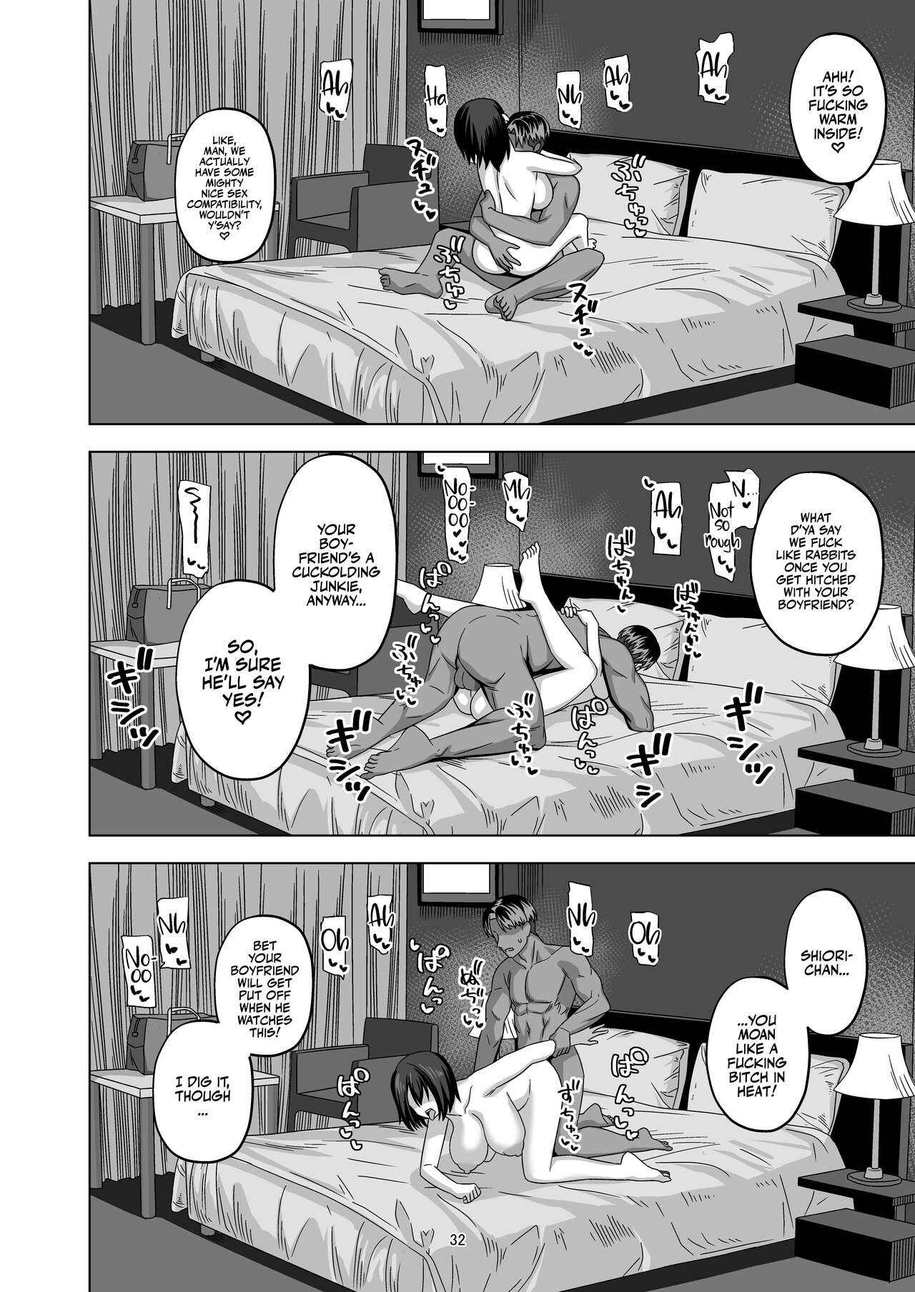[Wide na Nomikuchi (enari)]After Netorase[English] [Team Rabu2] [Digital] Page 32