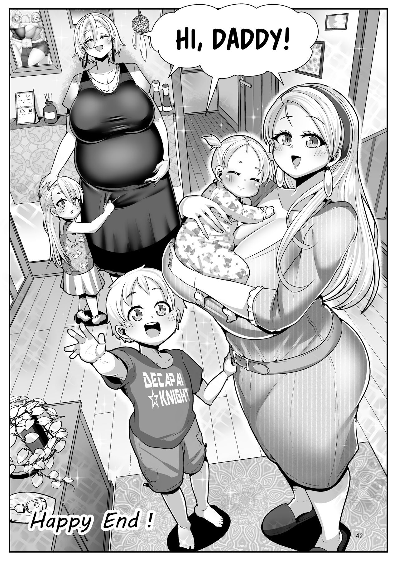 [Shinshunshantonshou (Bukatsu)]H Daisuki Kinpatsu Hakujin Bakunyuu Ryuugakusei ga Tonari no Heya ni Hikkoshite Kita!! 3 ~ Bakunyuu oyako o ore no tsuma ni shita!!~[English] {head empty} [Digital] Page 43