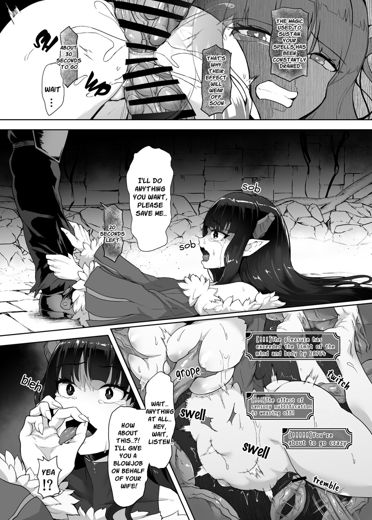 [Gotarou no All Night Fuck (Gotarou)]Kankaku Shadan Maou-sama ~Jigoku Iki e no Countdown~[English] Page 42