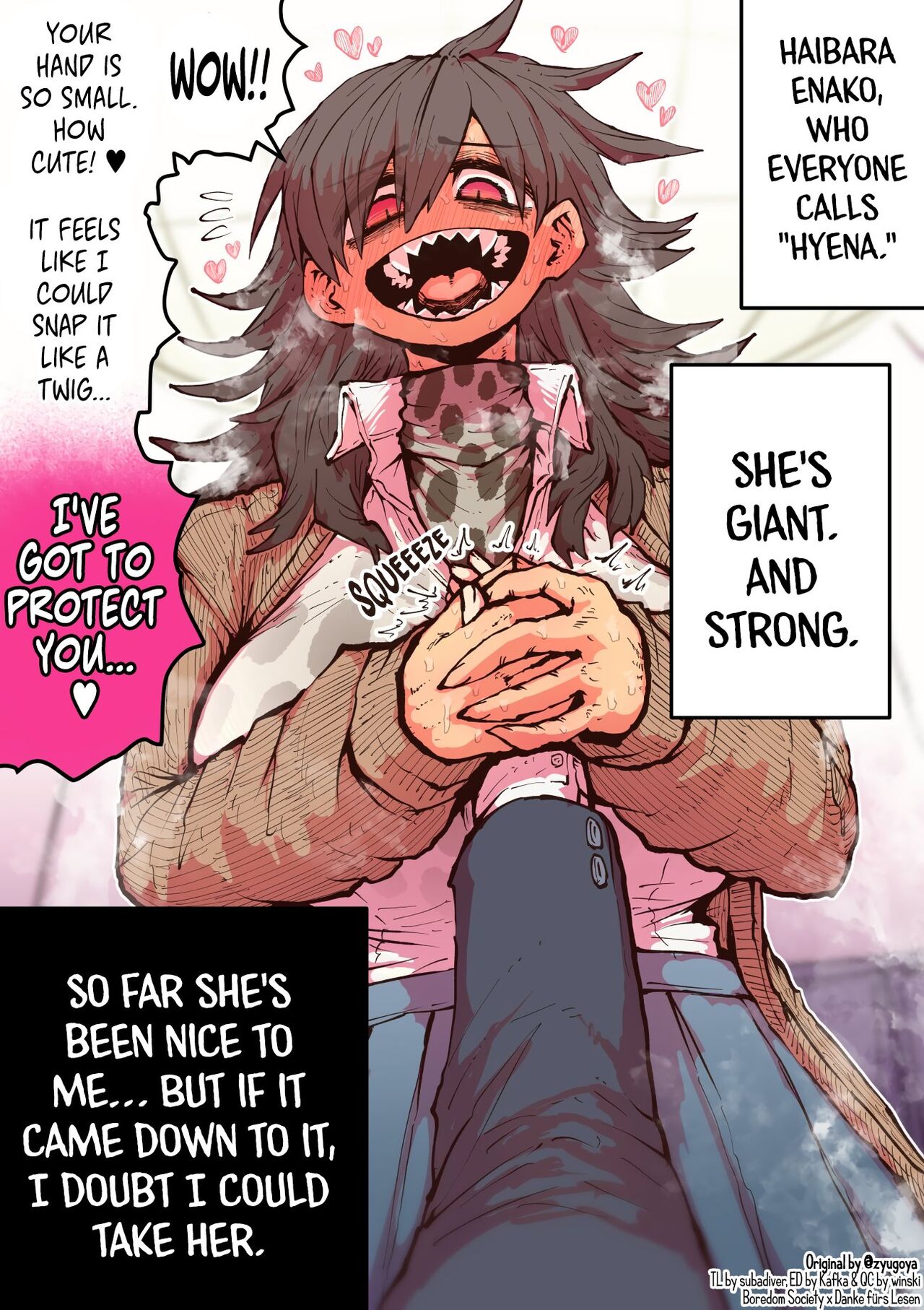 [Zyugoya]Being Targeted by Hyena-chan[English] [danke.moe] [Ongoing] Page 4