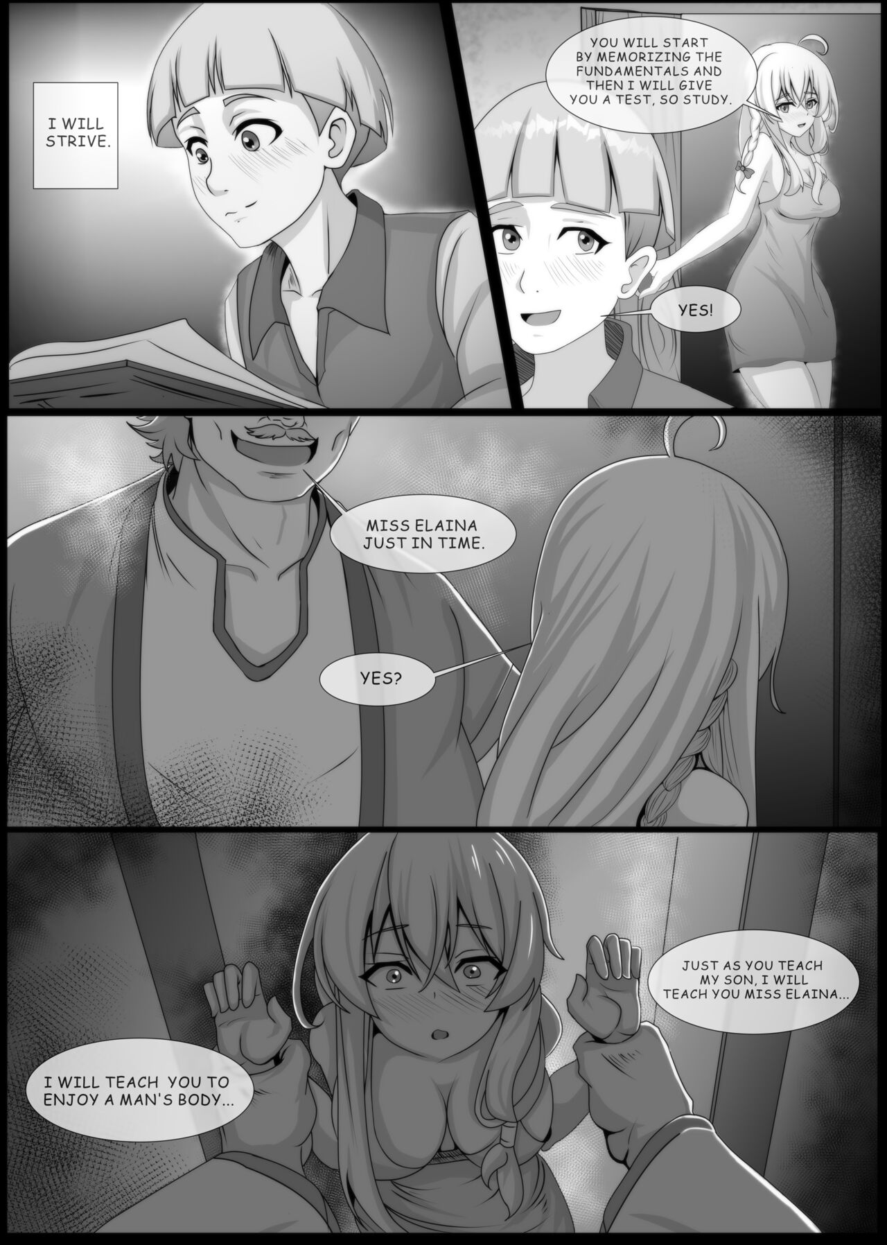 [Yadier Sometimes]Elaina's Sex Ed Experience(Majo no Tabitabi) [Censored] Page 5