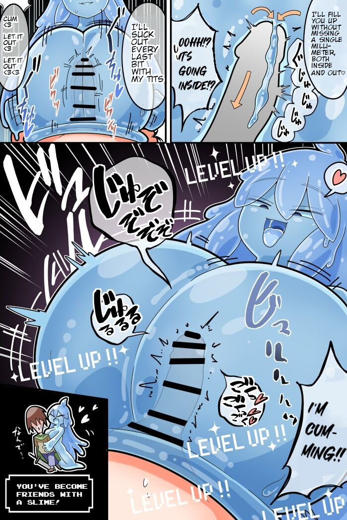 (Dakkoku Jiro)Paizuri Sakusei Slime ni Makeru Manga | A Manga About Losing to a Titfucking, Sperm Extracting Slime[English, Cleaned] [Faln] Page 4