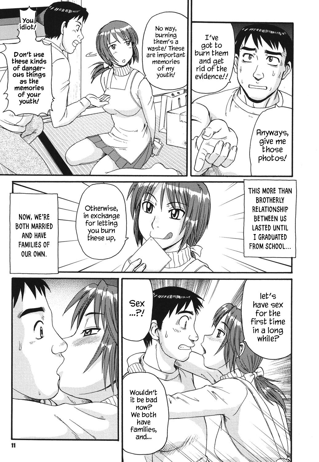 [Morris]Imouto Imamukashi Monogatari | My Little Sister, Then and Now(Kinshin Soukansha no Nichijou) [English] [YxTL] [Digital] Page 7