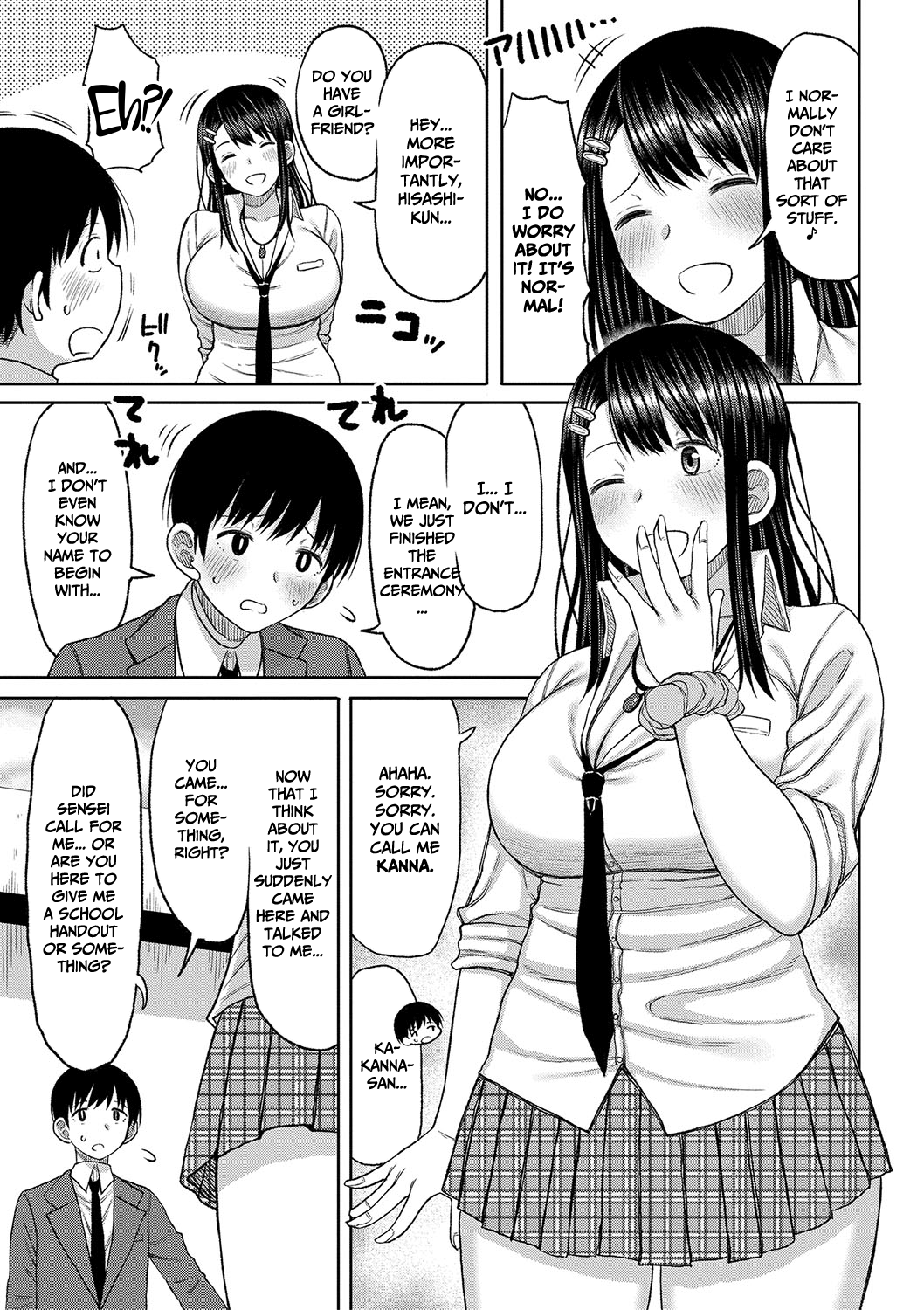 [Nagaikusa]Kotoshi kara Kyougaku no Gakkou ni Nyuugaku shitara Otoko ga Boku dake datta | When I Entered a Coeducational School This Year, I Was the Only Boy[English] [CulturedCommissions] [Digital] Page 10