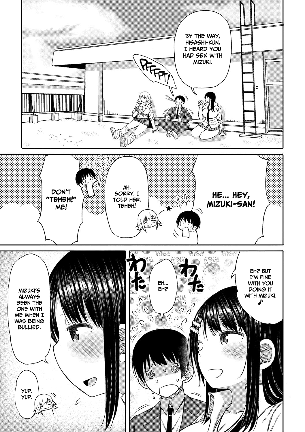 [Nagaikusa]Kotoshi kara Kyougaku no Gakkou ni Nyuugaku shitara Otoko ga Boku dake datta | When I Entered a Coeducational School This Year, I Was the Only Boy[English] [CulturedCommissions] [Digital] Page 58