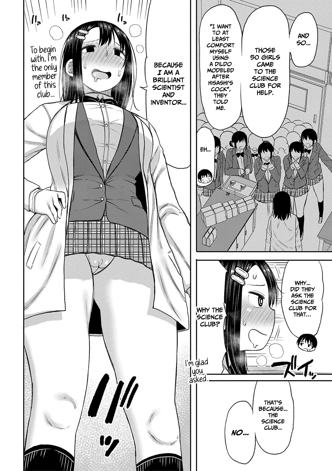[Nagaikusa]Kotoshi kara Kyougaku no Gakkou ni Nyuugaku shitara Otoko ga Boku dake datta | When I Entered a Coeducational School This Year, I Was the Only Boy[English] [CulturedCommissions] [Digital] Page 89